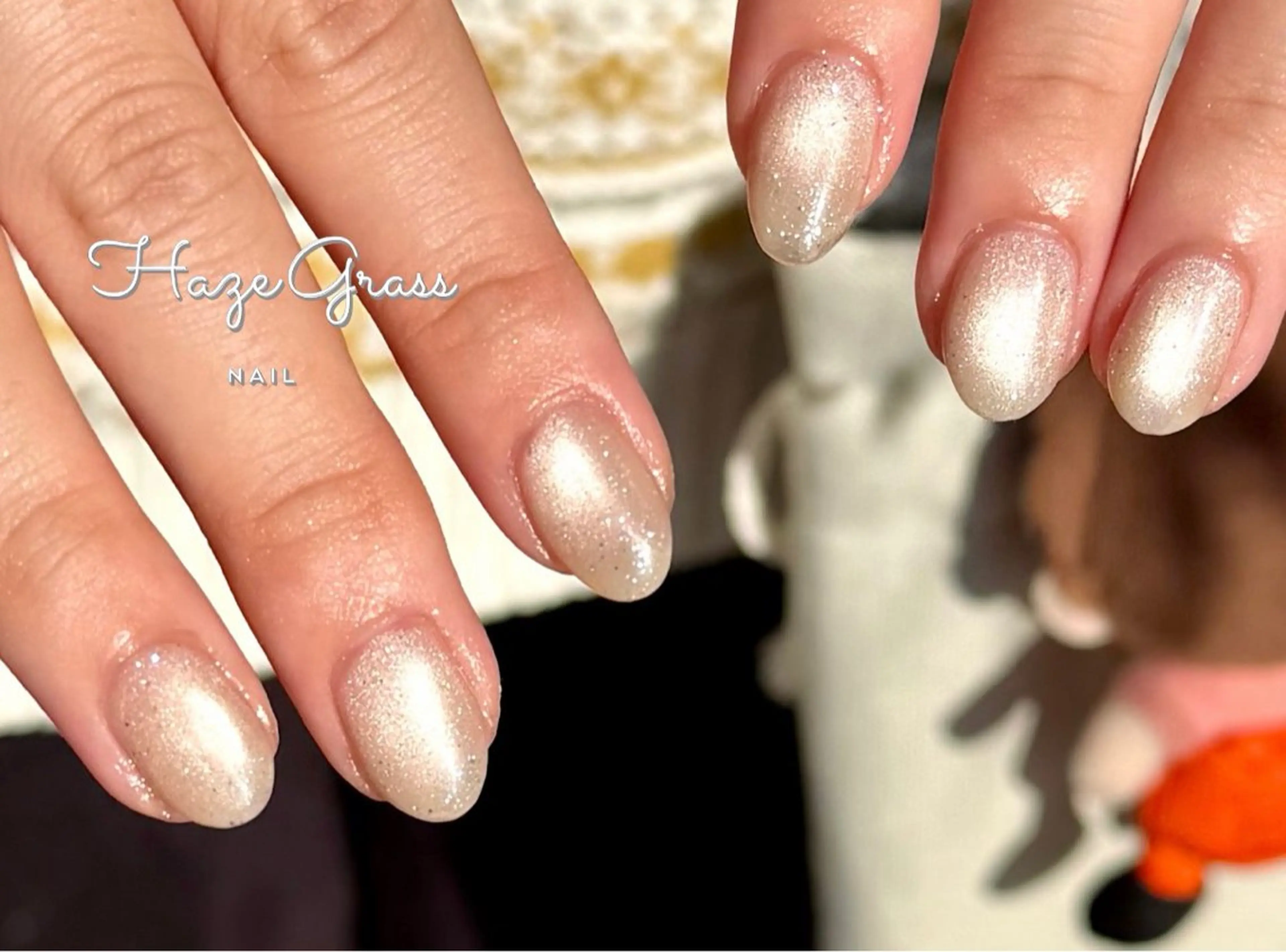 ネイル マグネットネイル ハンドネイル HazeGrass NAILのネイルデザイン