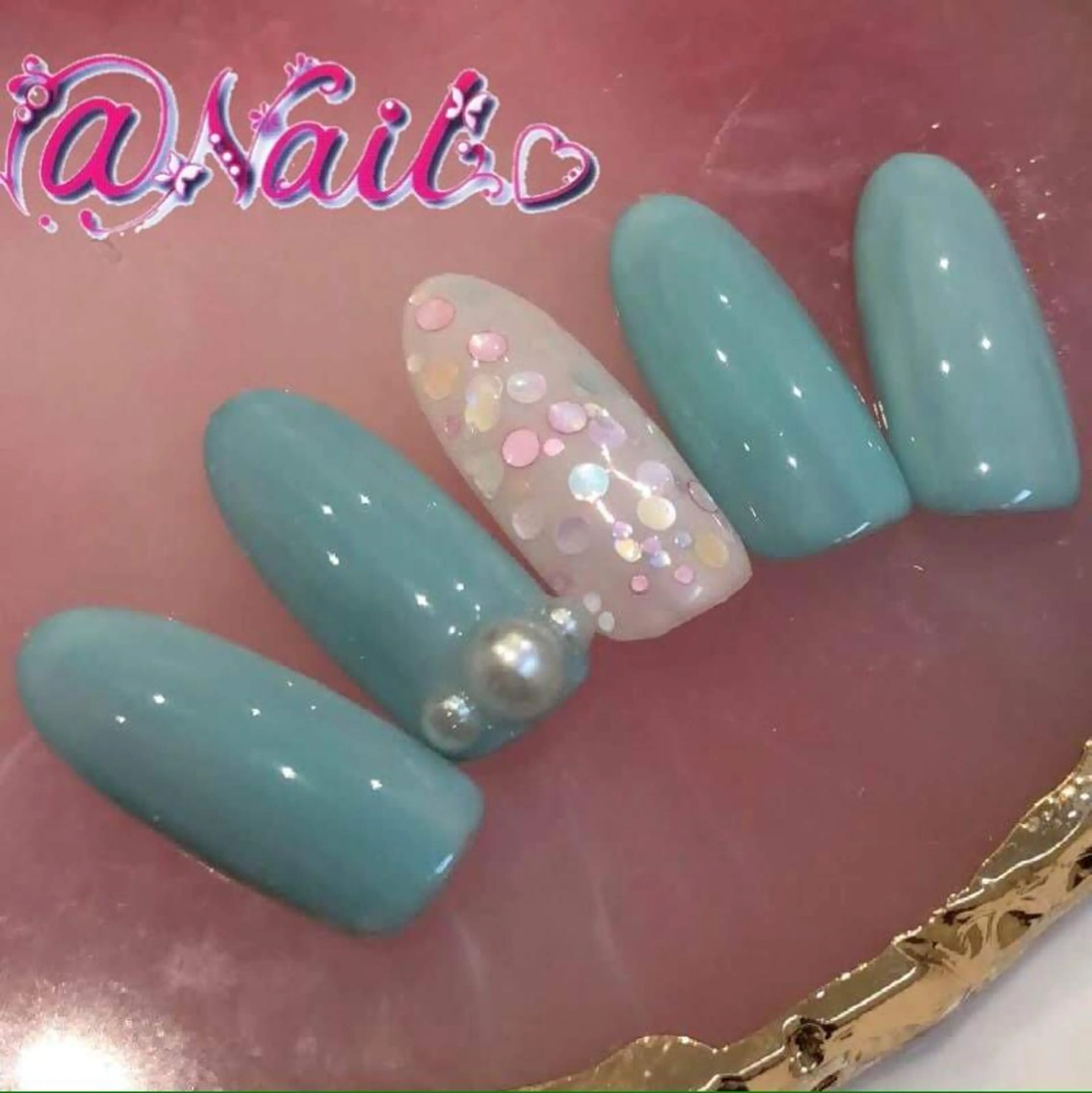 ネイル ネイルチップ 小尾 栞のネイルデザイン