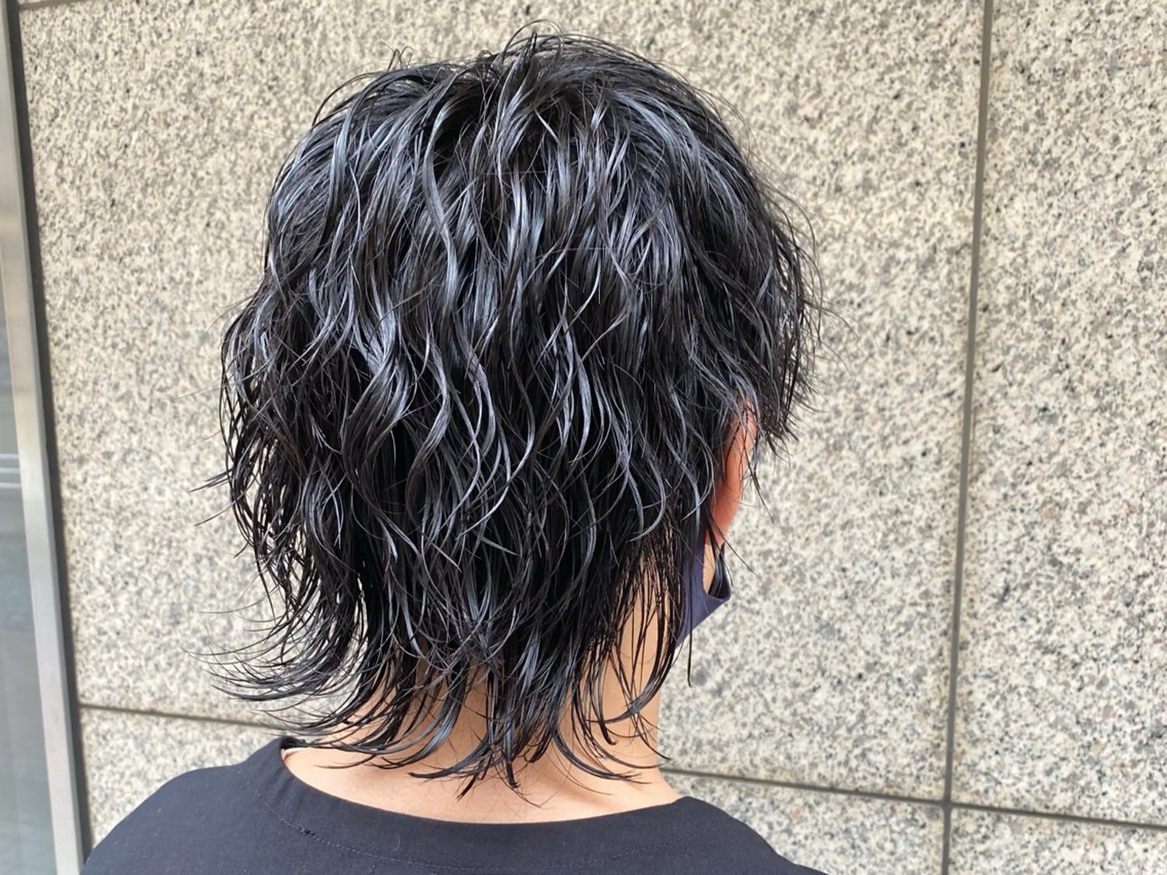 ミディアム パーマ メンズ カット パーマ ヘアセット 垢抜けメンズパーマ/ DAICHIのヘアスタイル