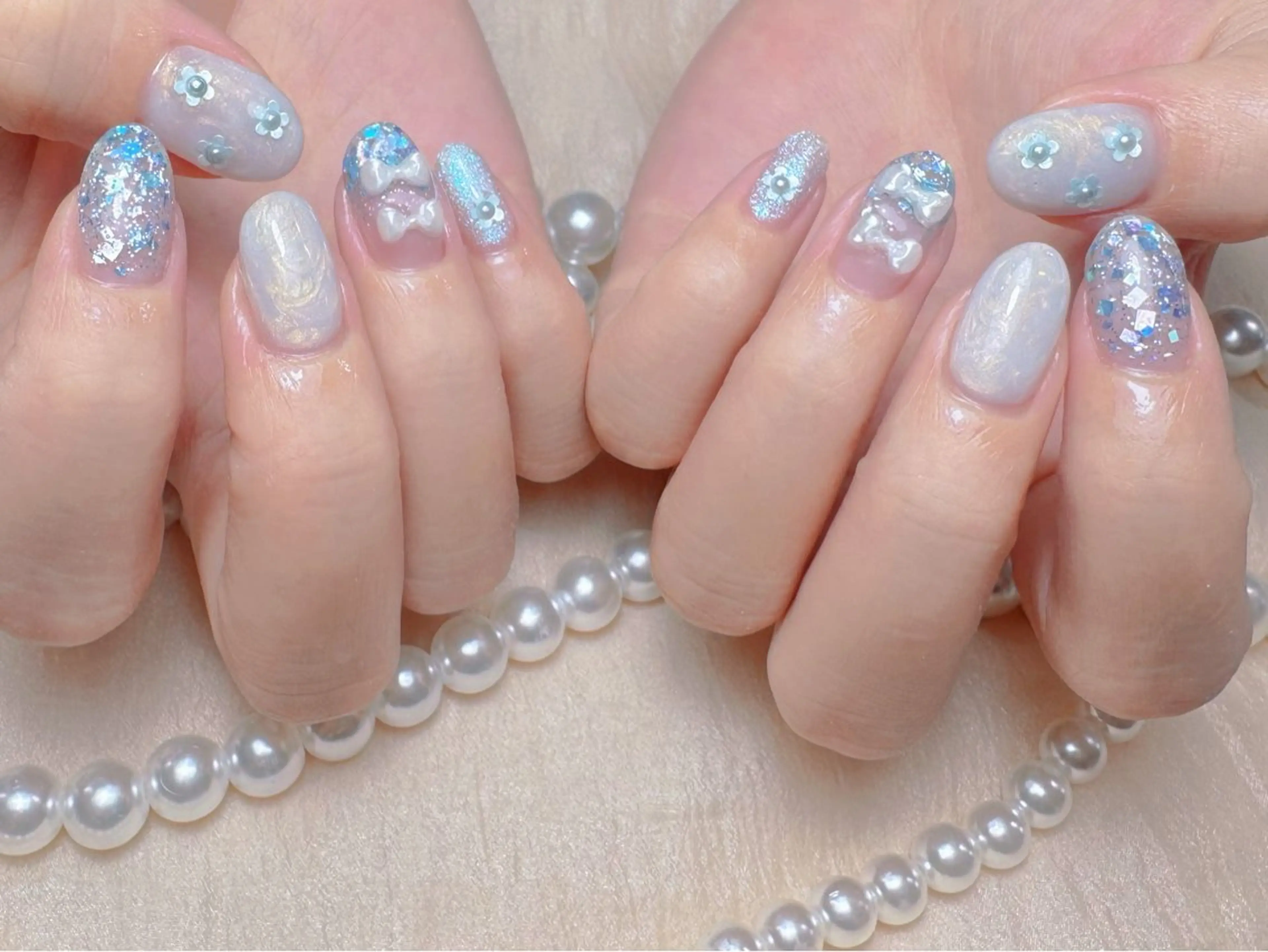 ネイル ハンドネイル マジックミラー所属・マジック ミラーのネイルデザイン