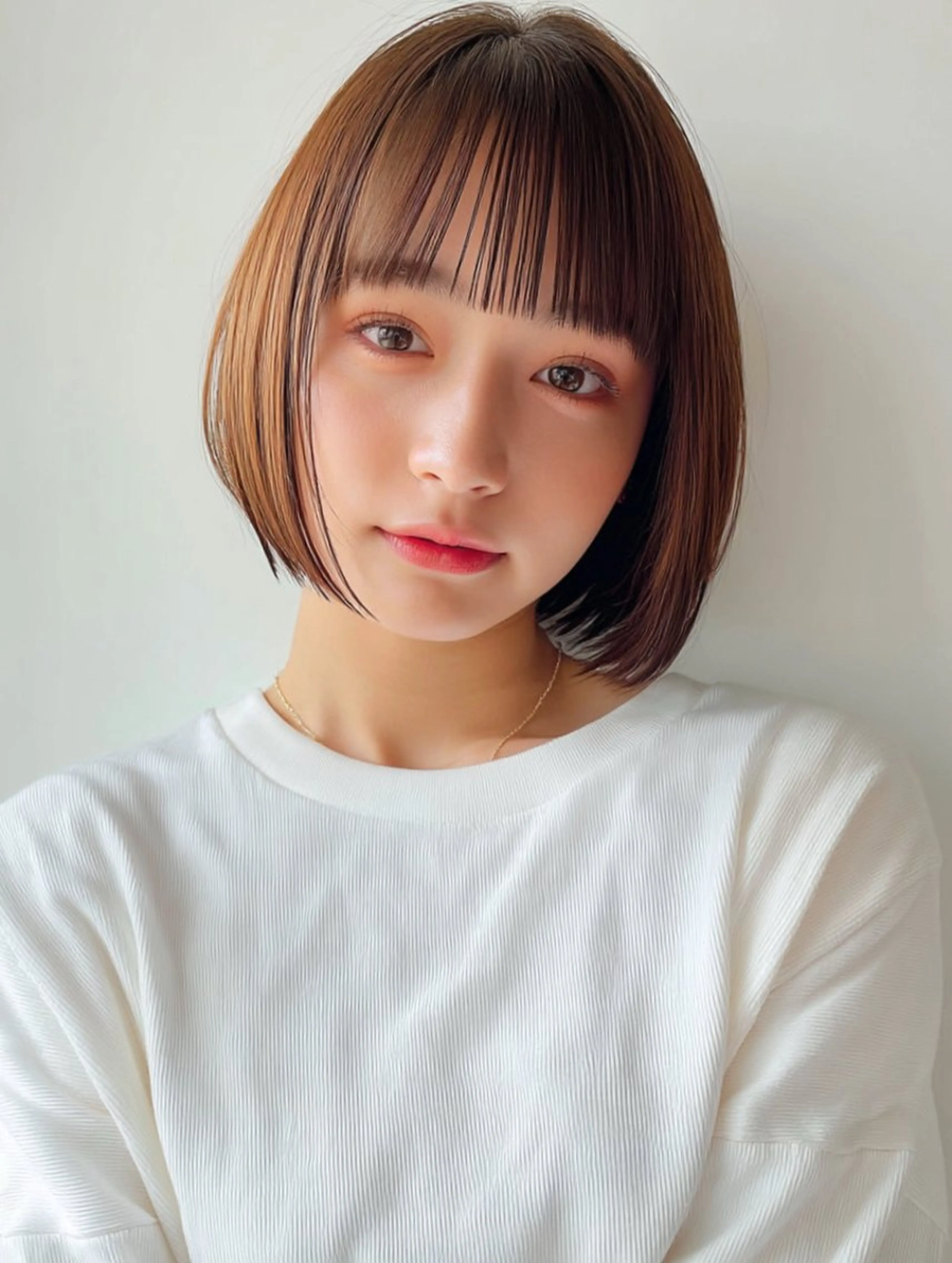 ショート 深澤 帆乃のヘアスタイル