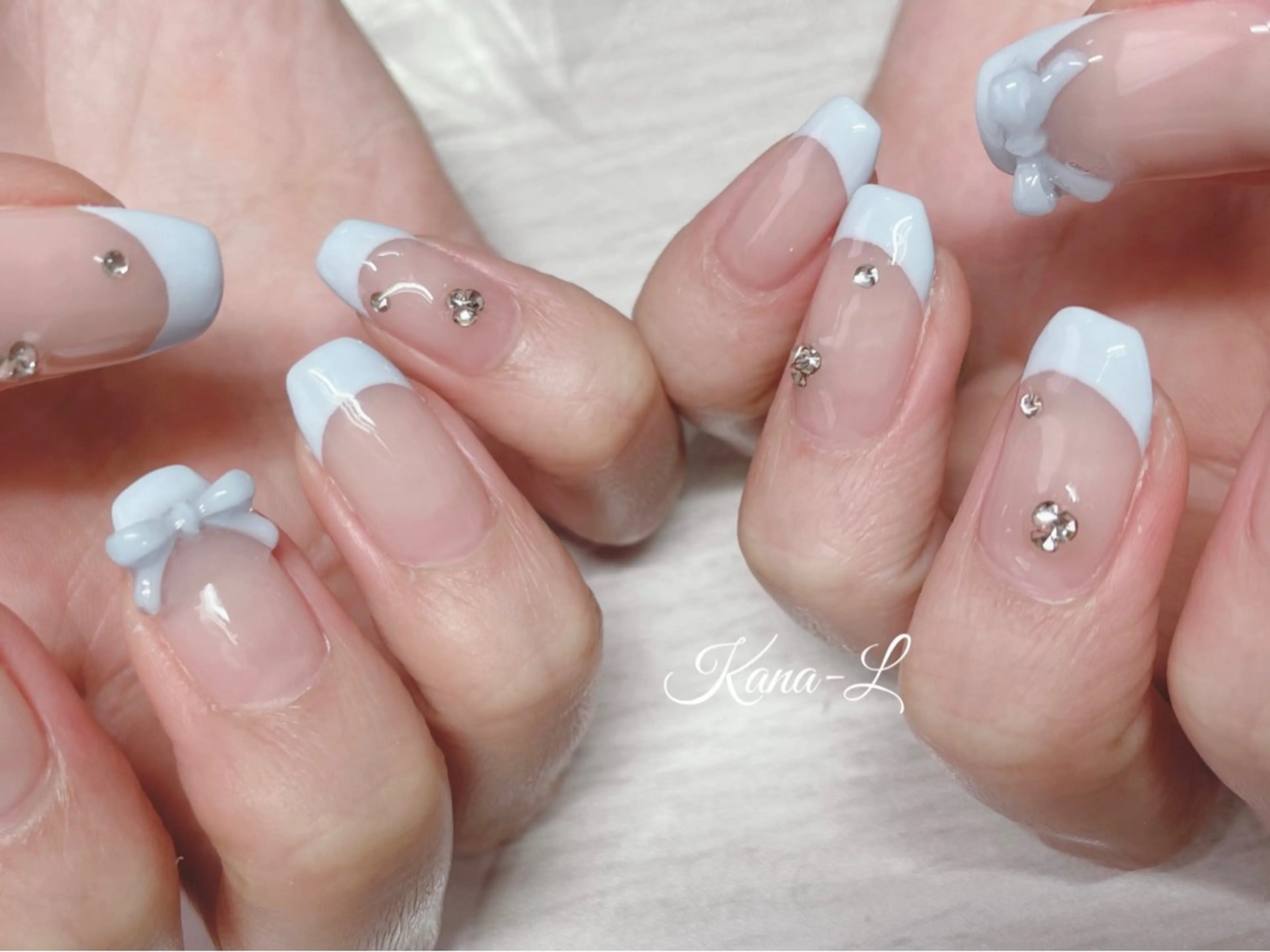 ネイル ジェルネイル 韓国ネイル パラジェル ワンホンネイル 芦辺 香奈のネイルデザイン