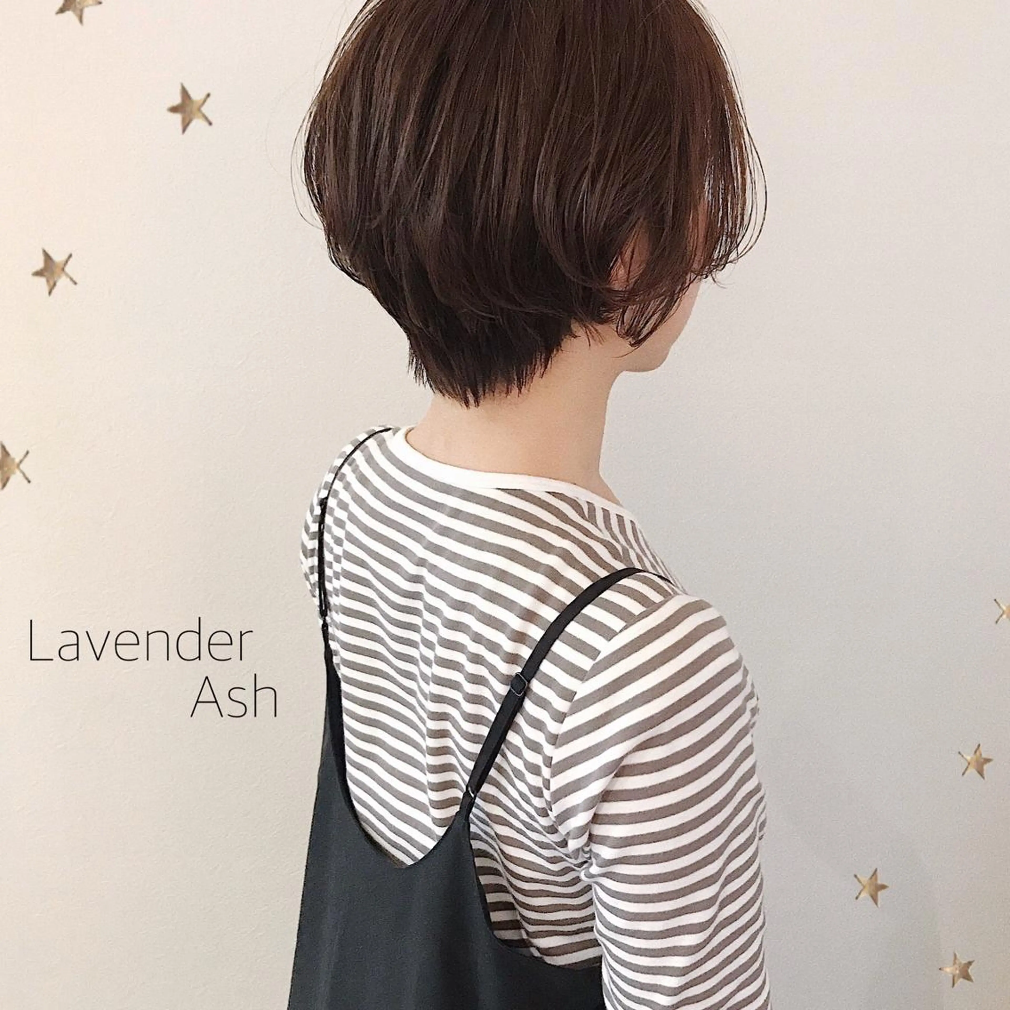 ショート カラー カット ヘアカラー 市川 千夏のヘアスタイル