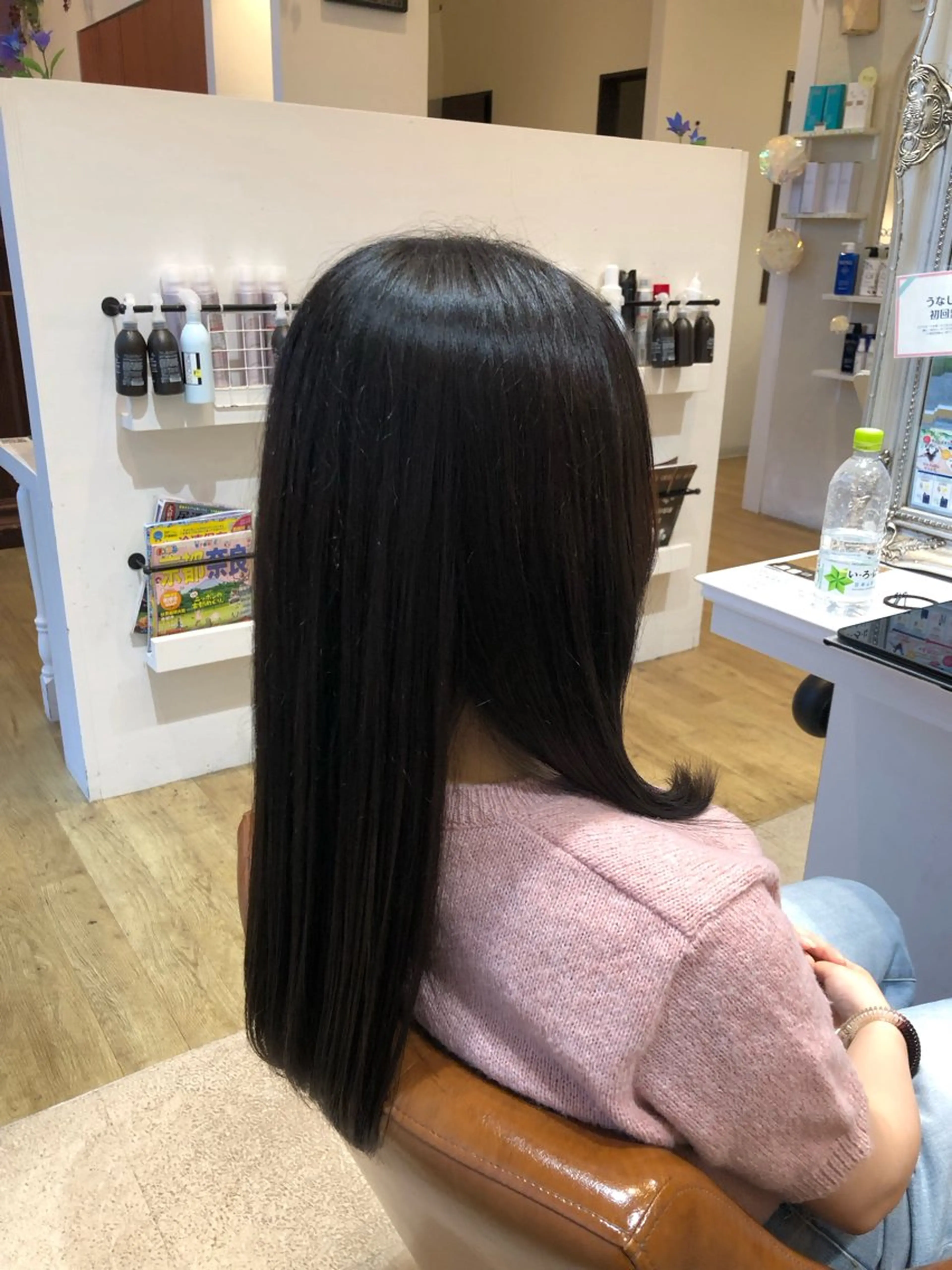 ロング 縮毛矯正 今中紗英 /奈良市/尼ヶ辻のヘアスタイル