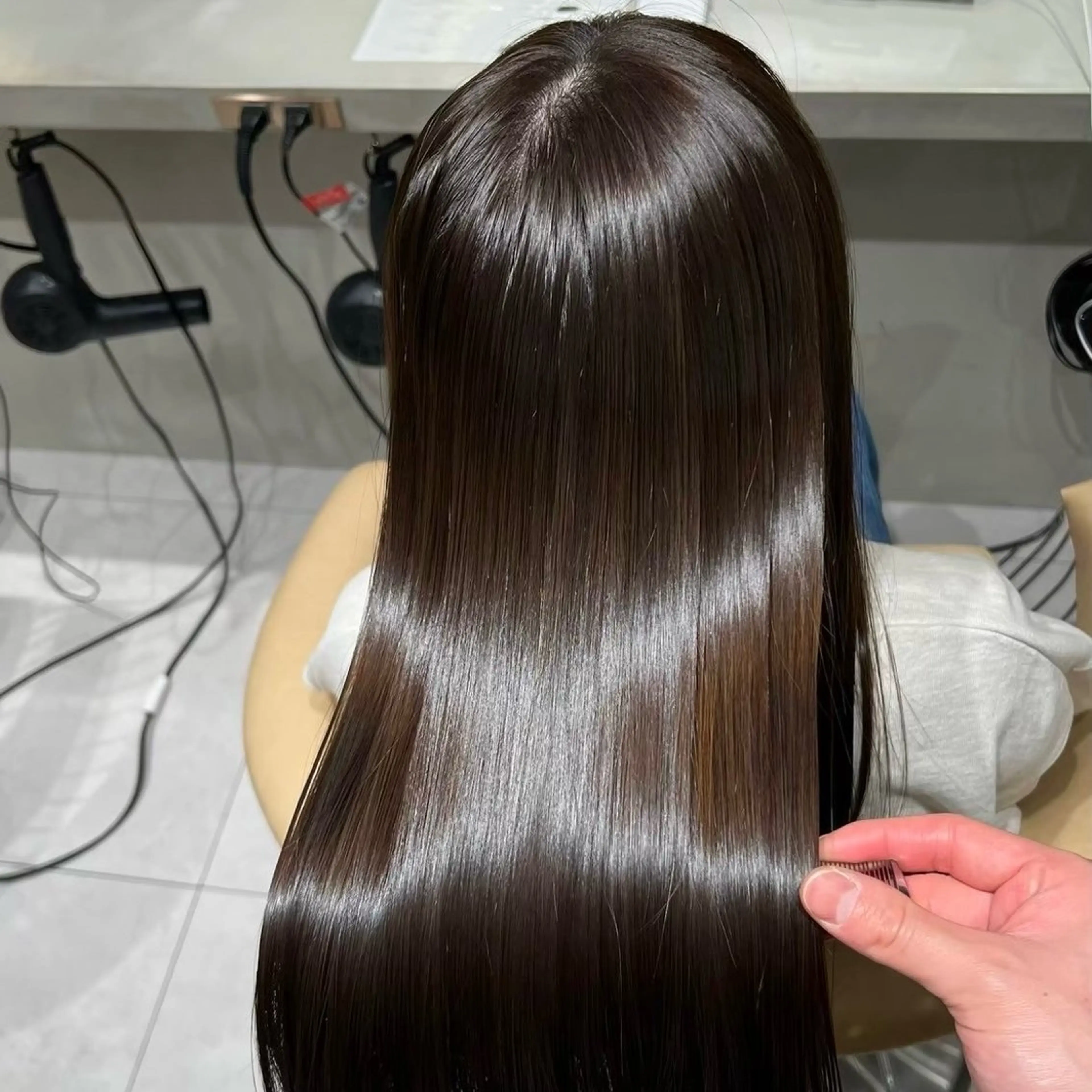 ロング カラー 透明感カラー/ りおのヘアスタイル