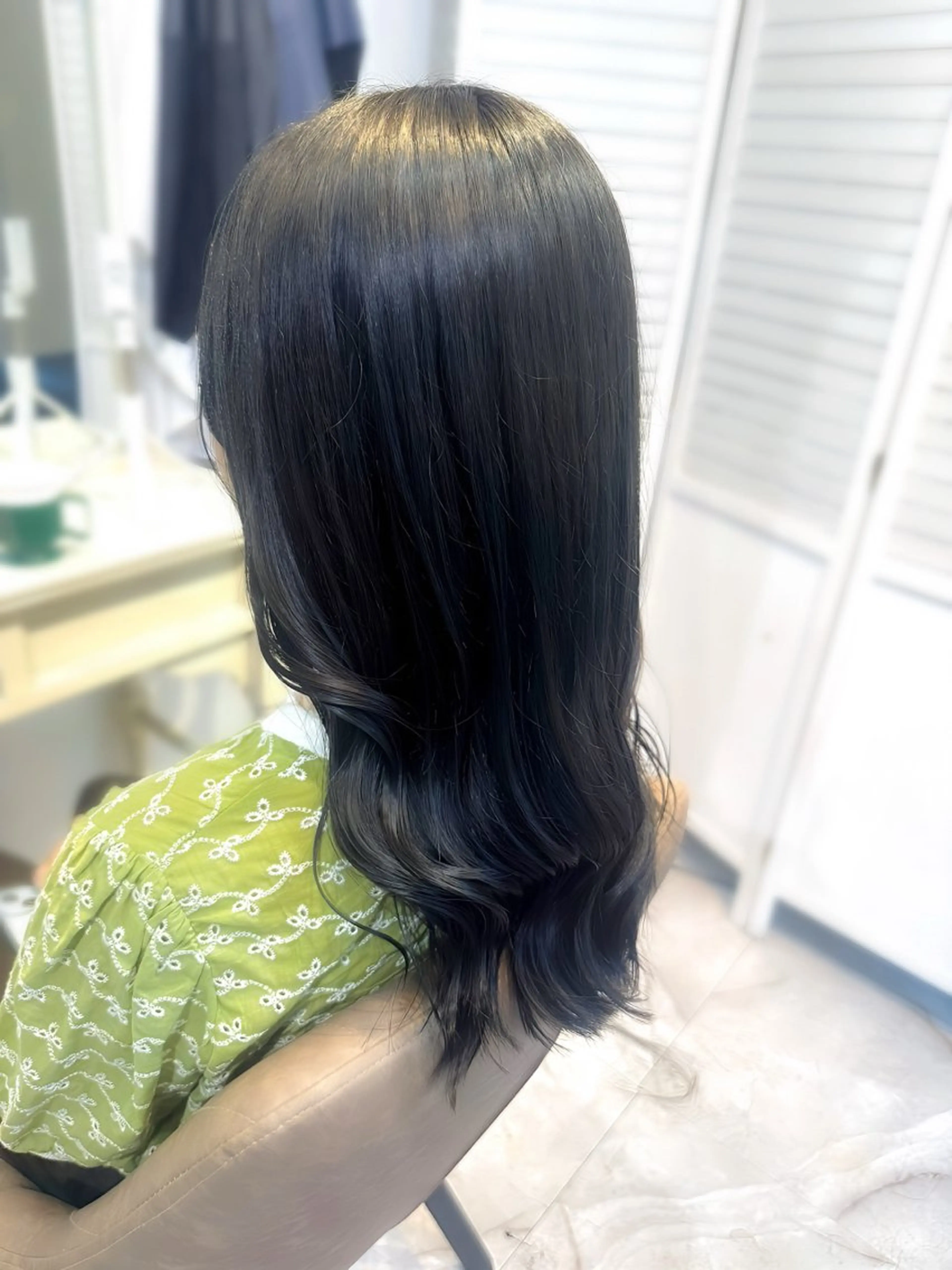 ロング カラー グレージュ オリーブグレージュ オリーブグレー 21日空き◎艶髪 misatoのヘアスタイル