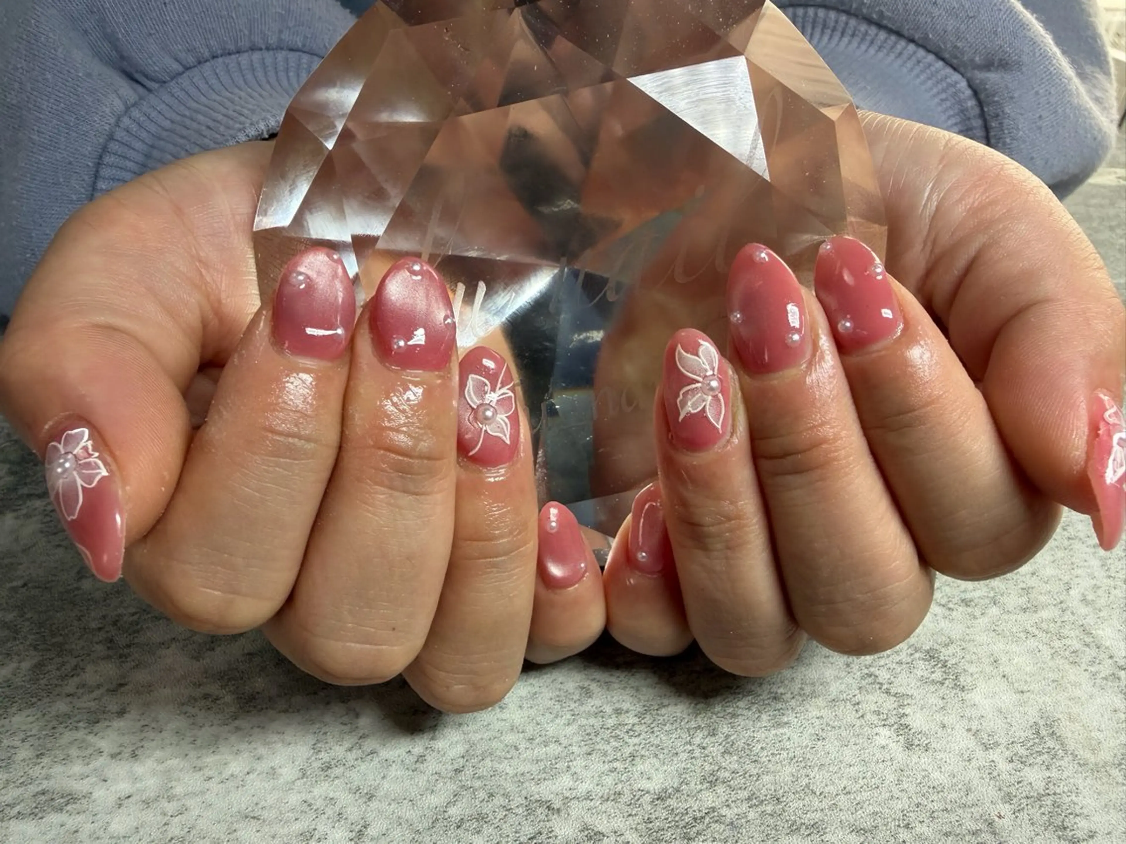 ネイル シンプルネイル 佐野 愛美のネイルデザイン