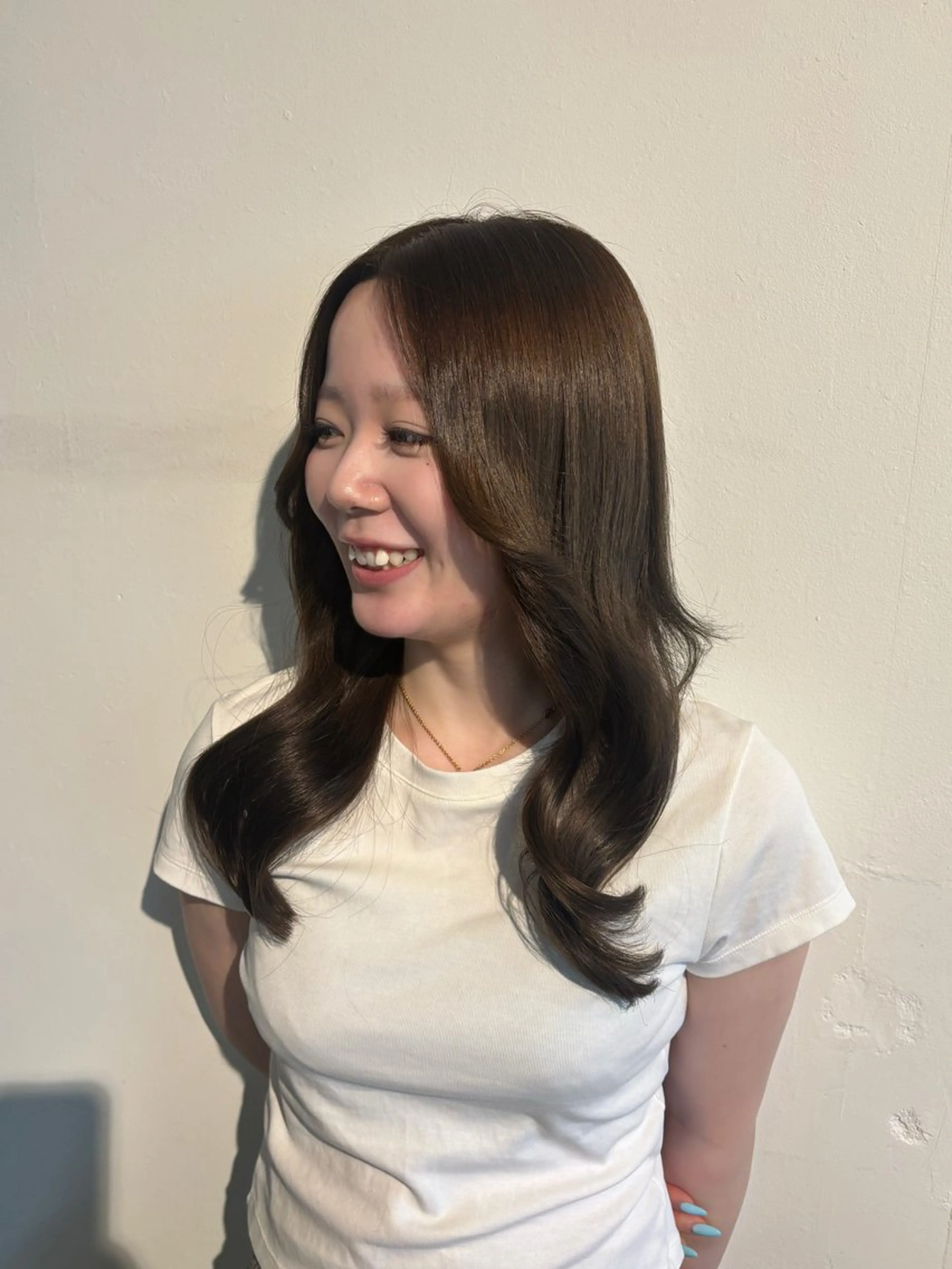 カラー ベージュカラー miyu/ケアカラー /髪質改善のヘアスタイル