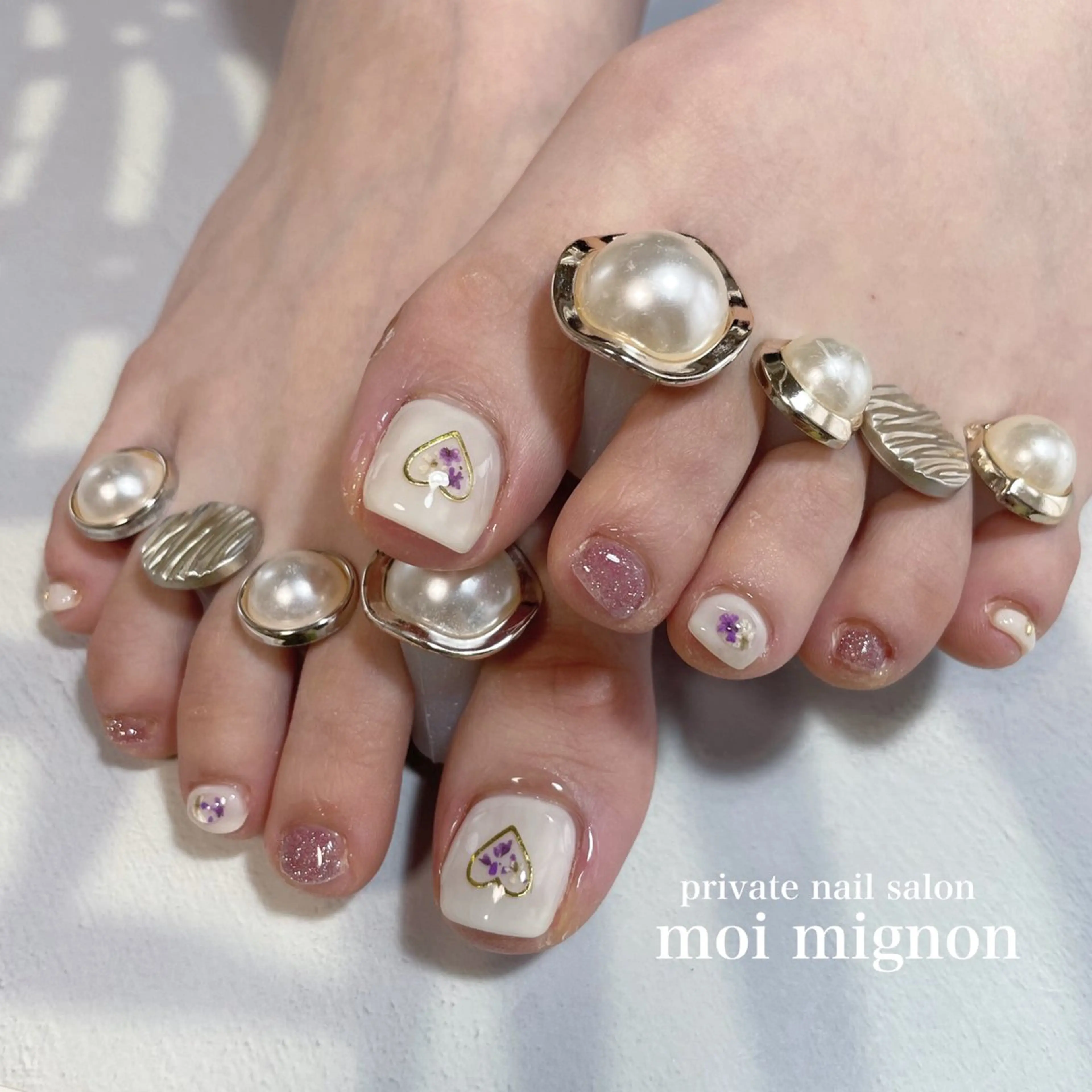 ネイル フットネイル nailist Aki♡のネイルデザイン