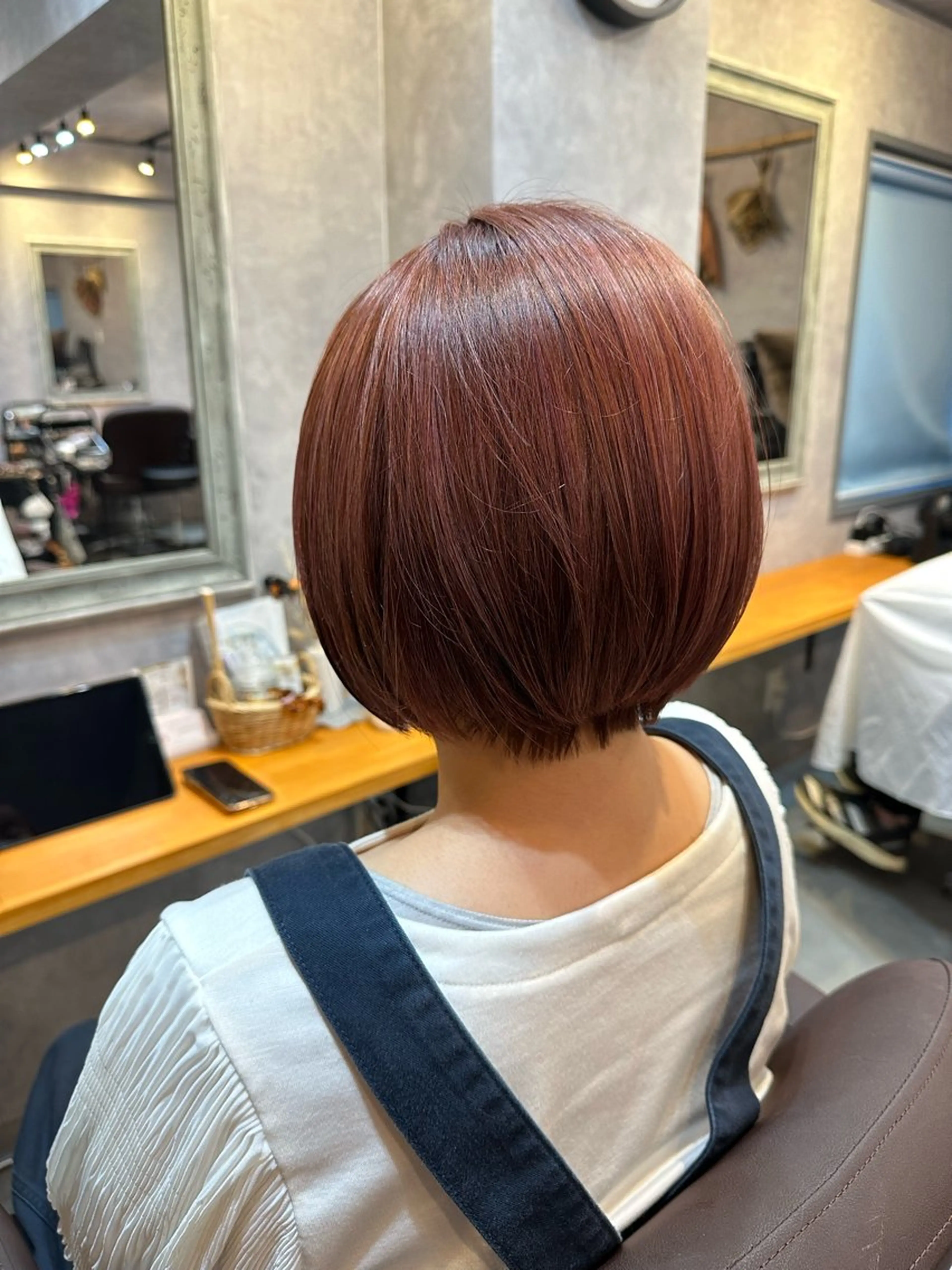 ショート カラー カット ヘアカラー トリートメント trym/ 木原裕希のヘアスタイル