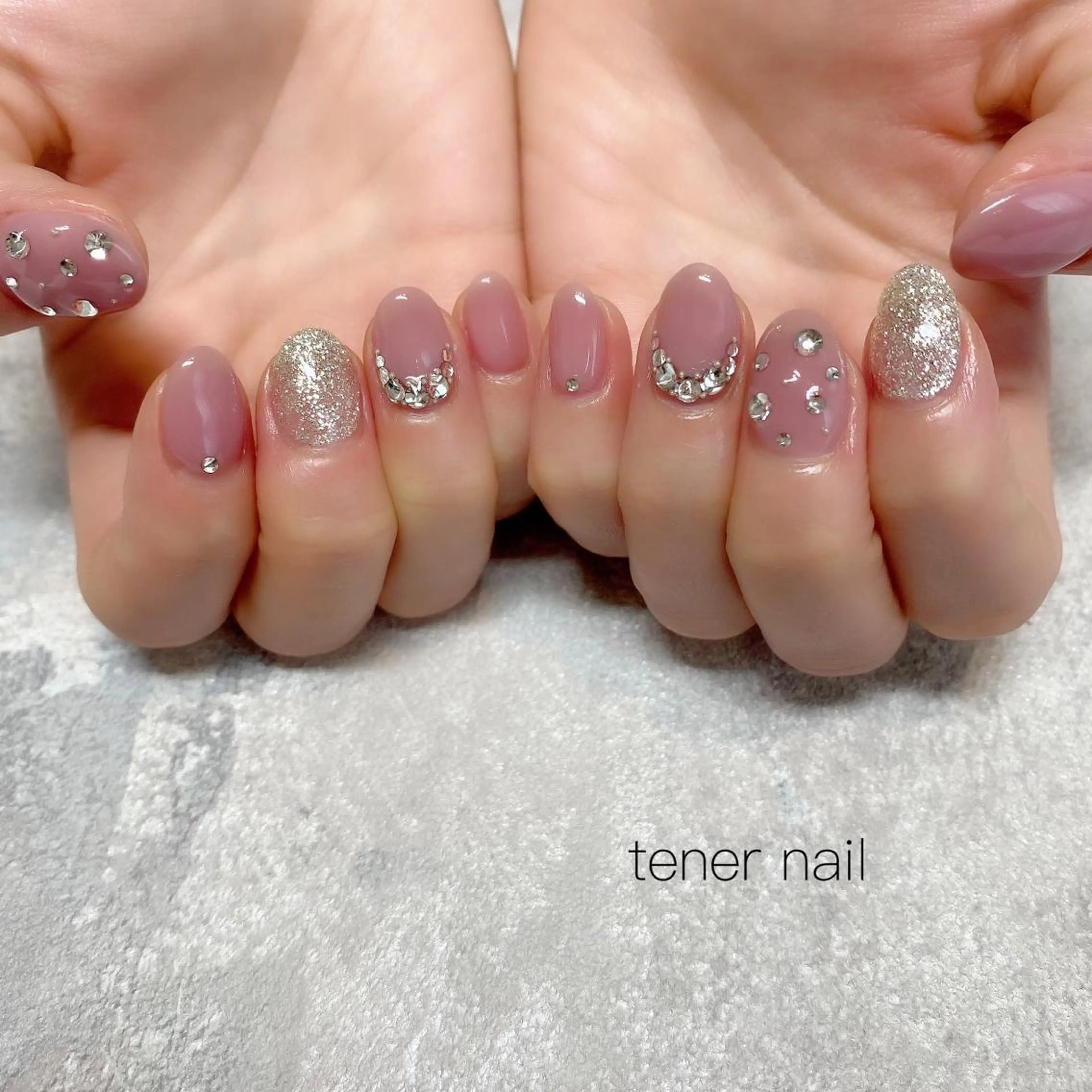ネイル ピンク テネルネイル tener nailのネイルデザイン