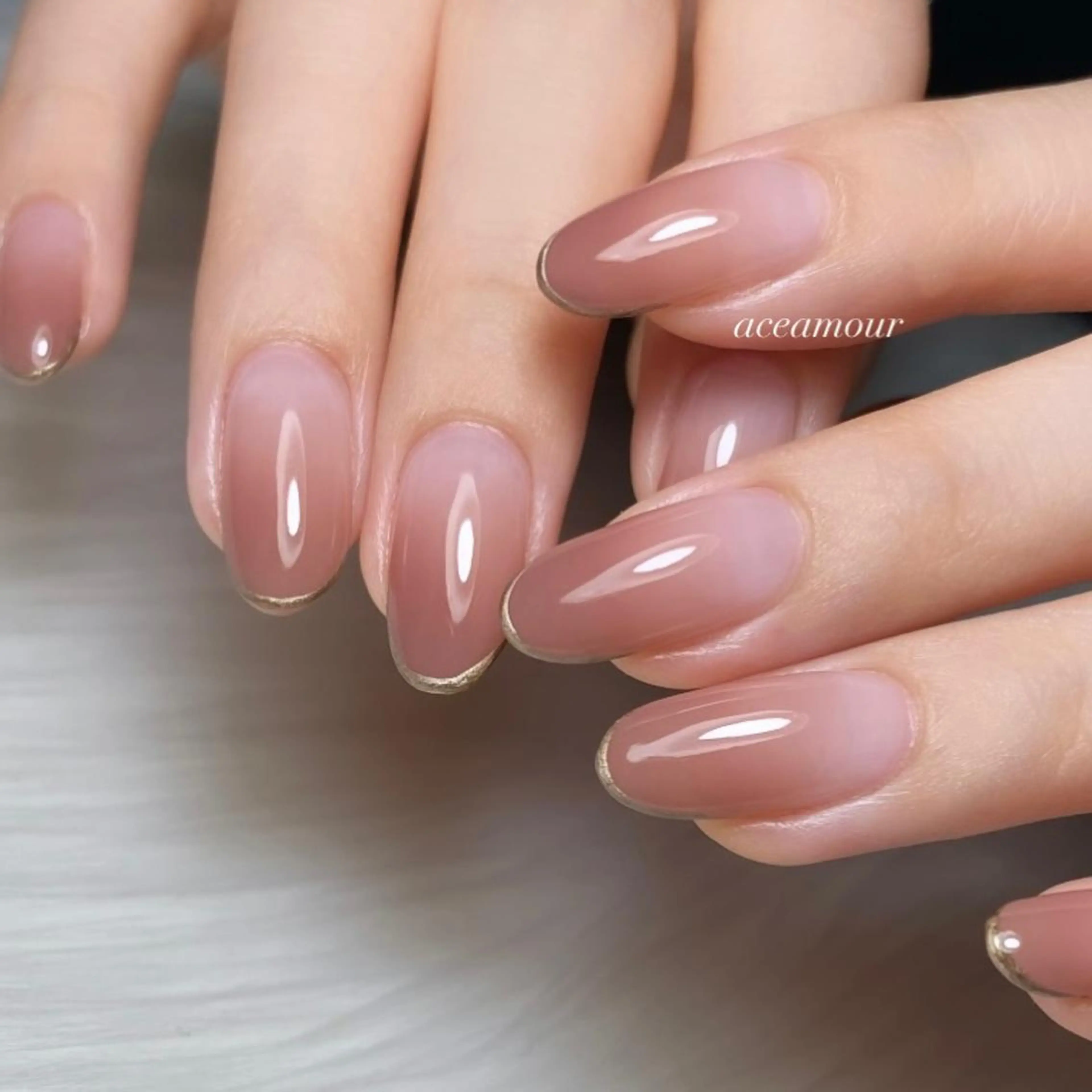 ネイル ネイル/耳つぼ /新ホワイトニングのネイルデザイン