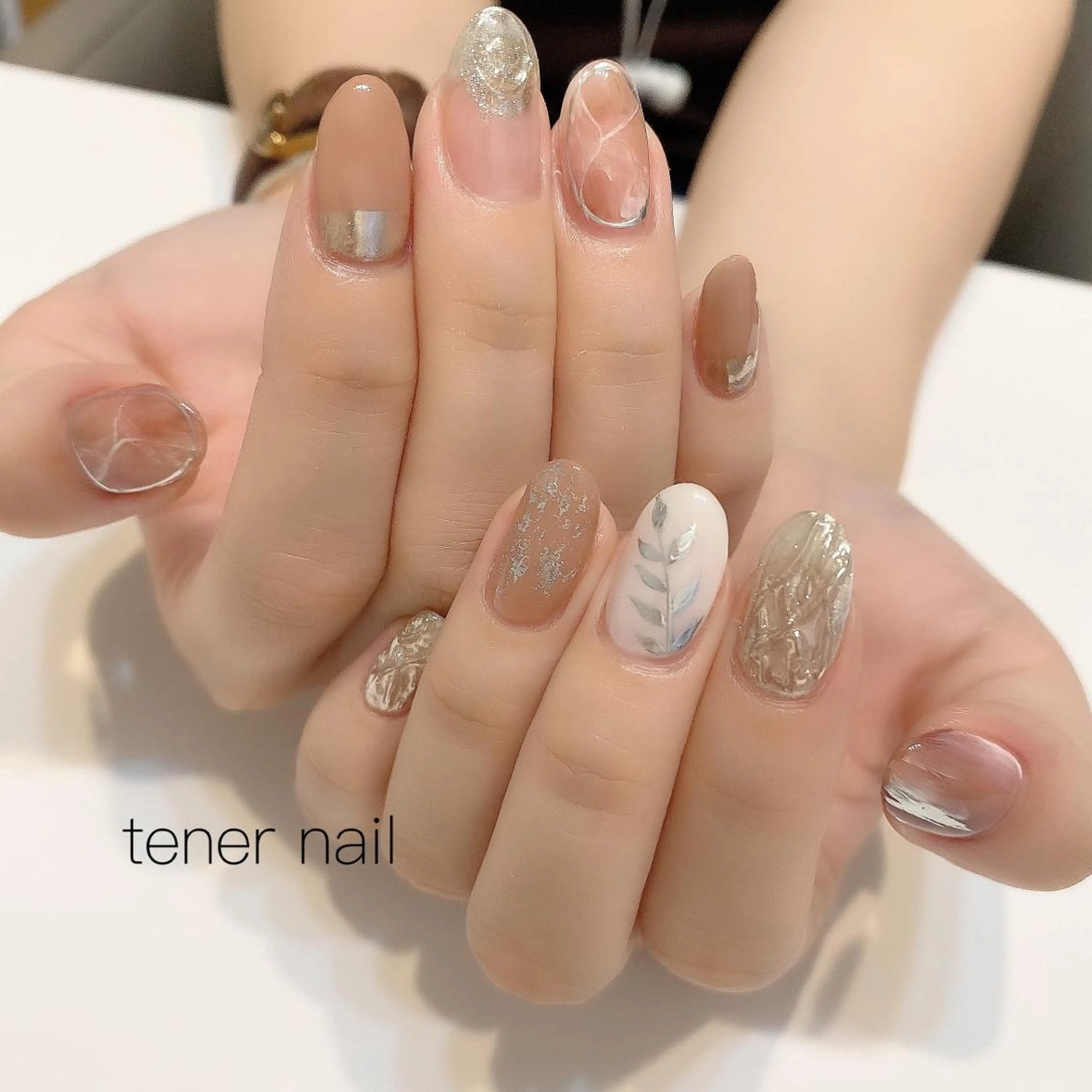 ネイル ニュアンスネイル テネルネイル tener nailのネイルデザイン