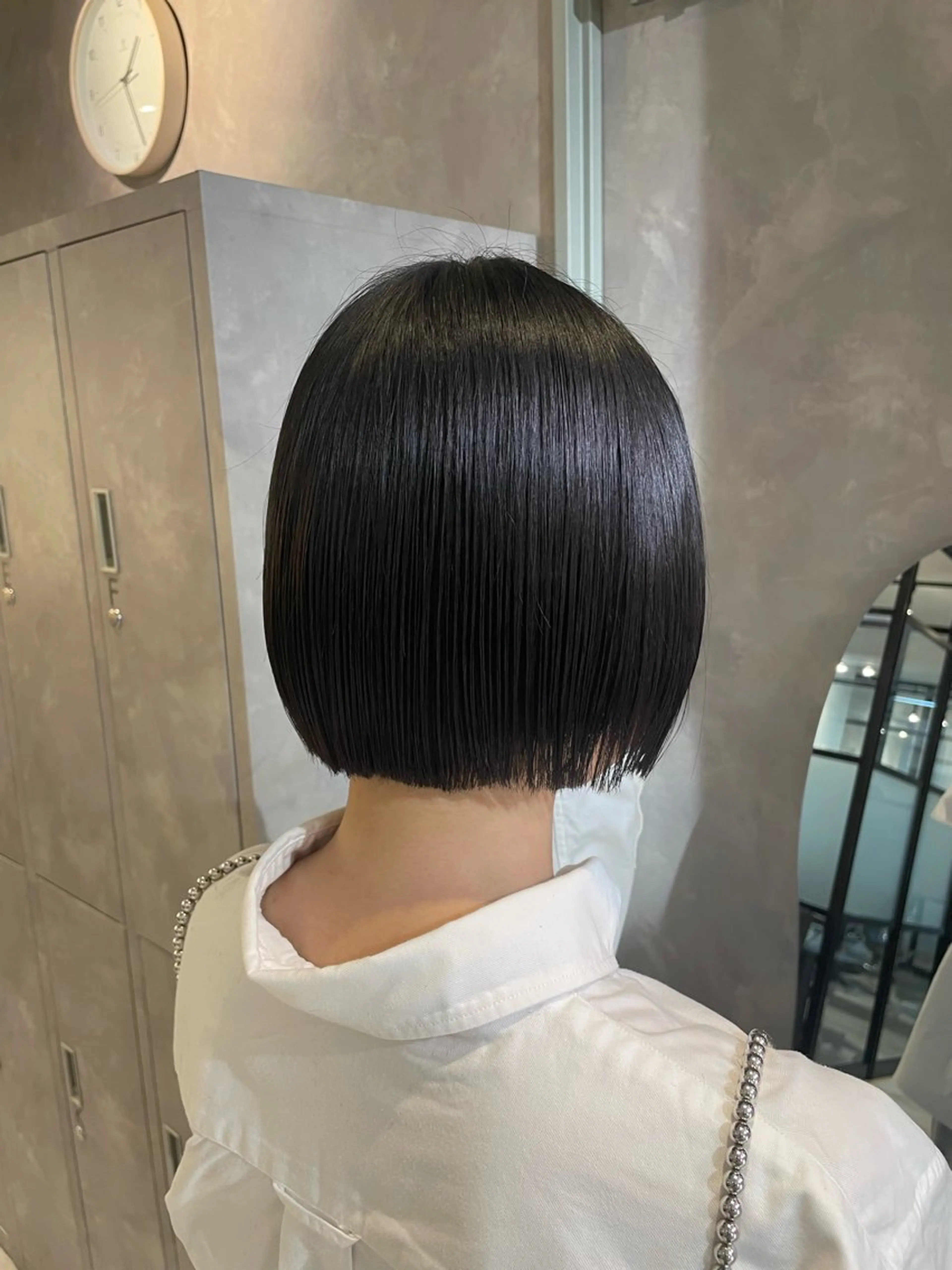 ミディアム カラー ボブ tocca千葉店 /せりなのヘアスタイル