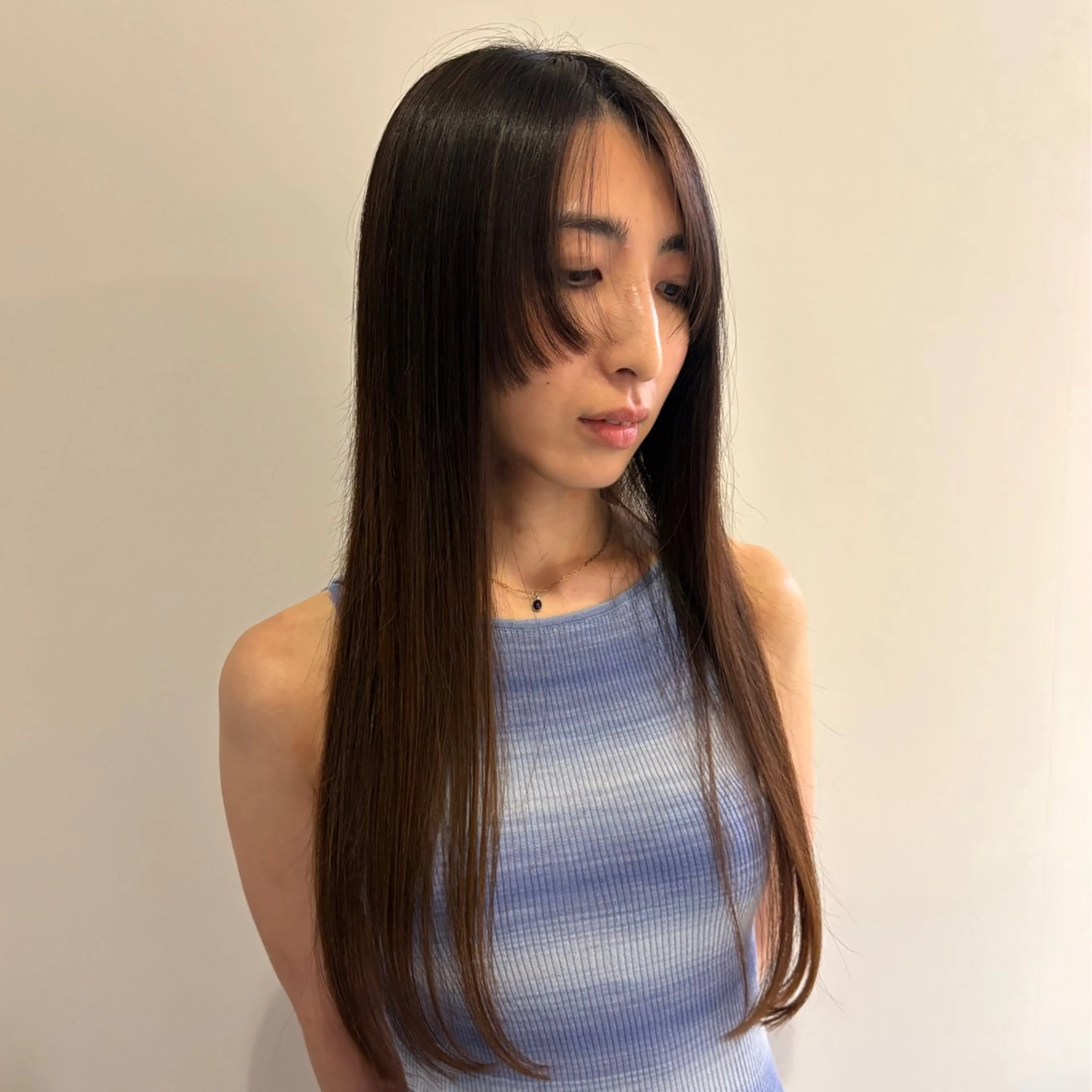 ワンカラー+ライトトリートメントの写真