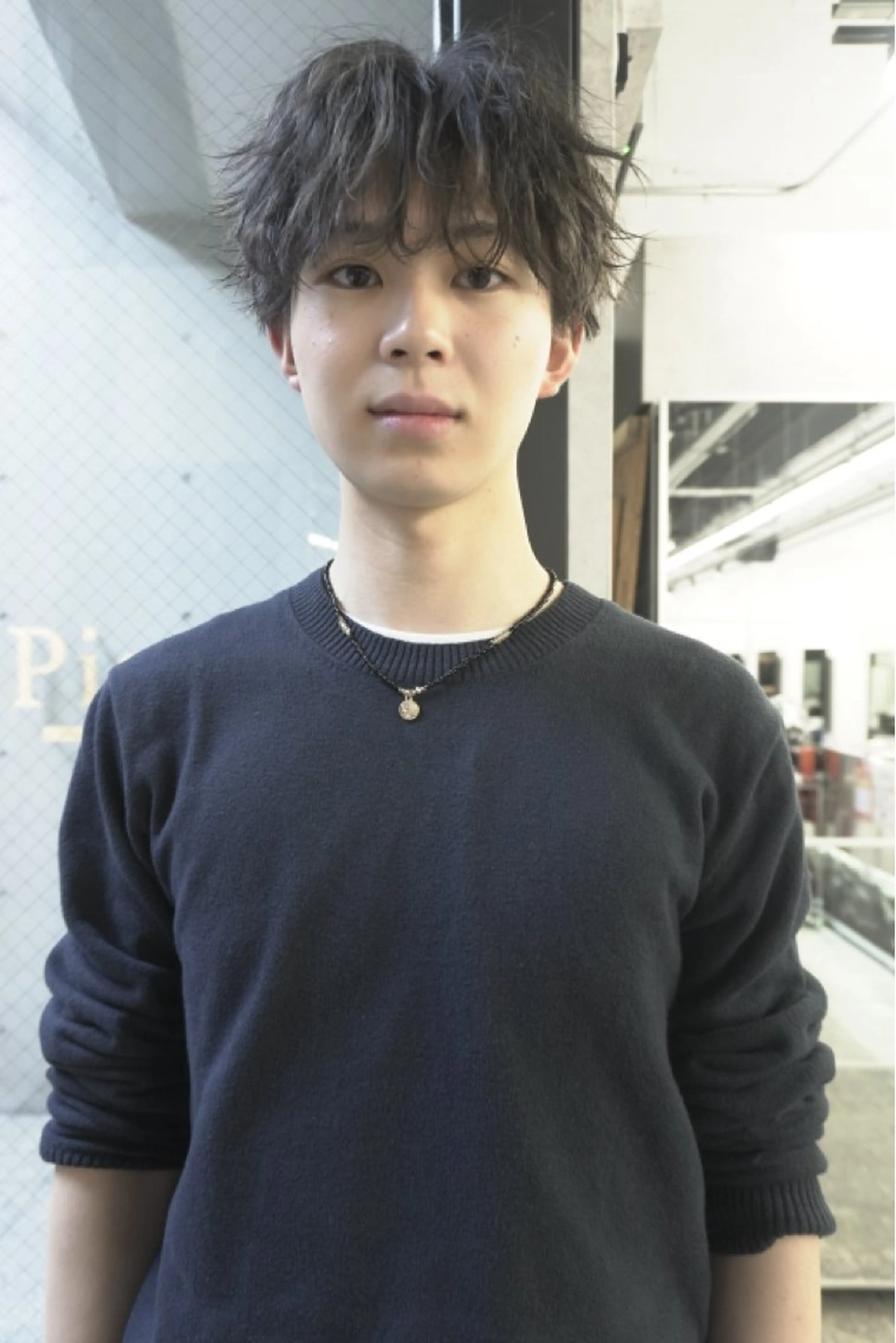 ショート カラー メンズ カット ヘアカラー トリートメント Pia/KIRIA /福岡美容室のヘアスタイル