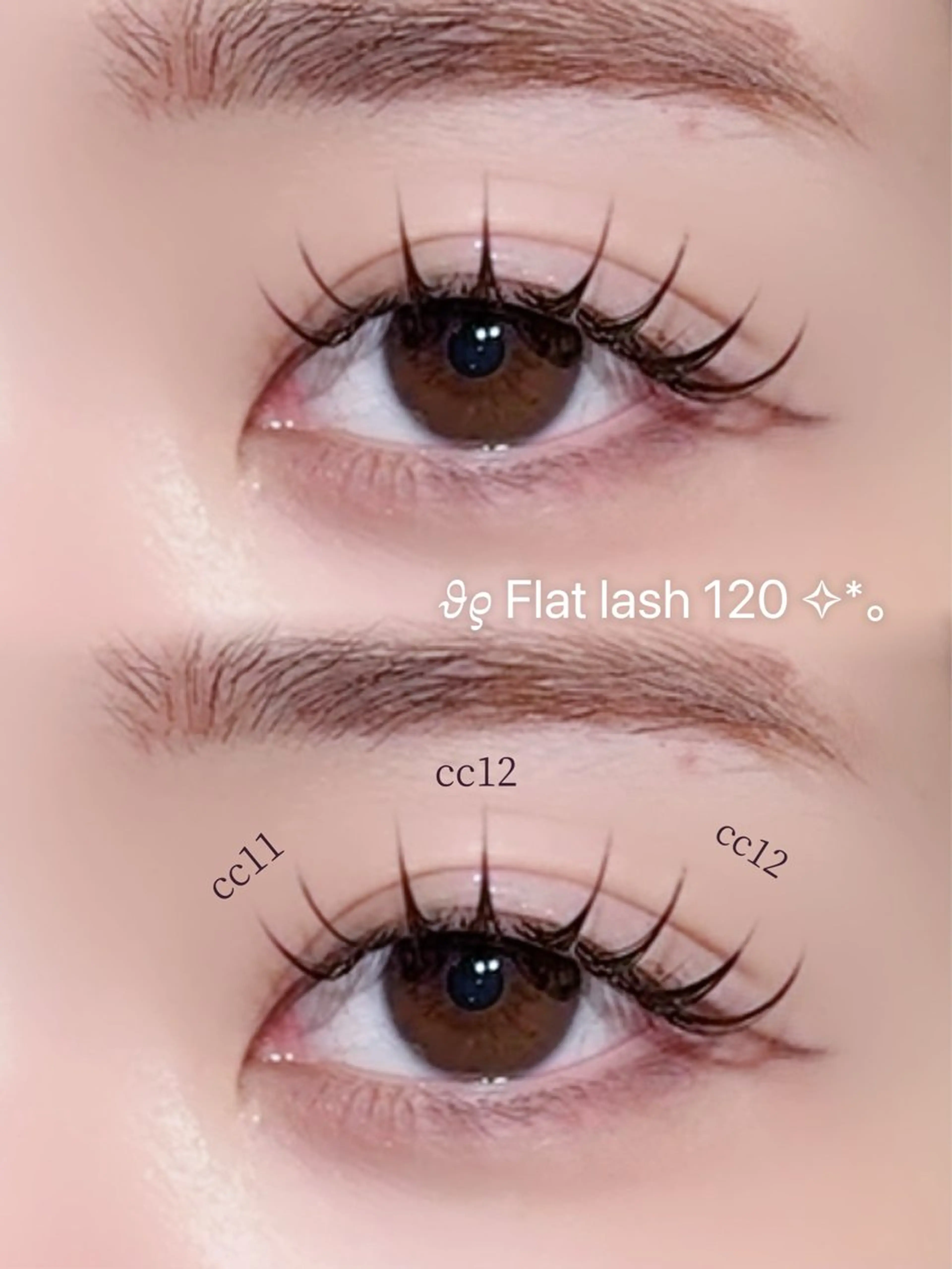 マツエク・マツパ 束感まつ毛 フラットラッシュ ナチュラル LUME🪞 natsukiのマツエク・マツパデザイン