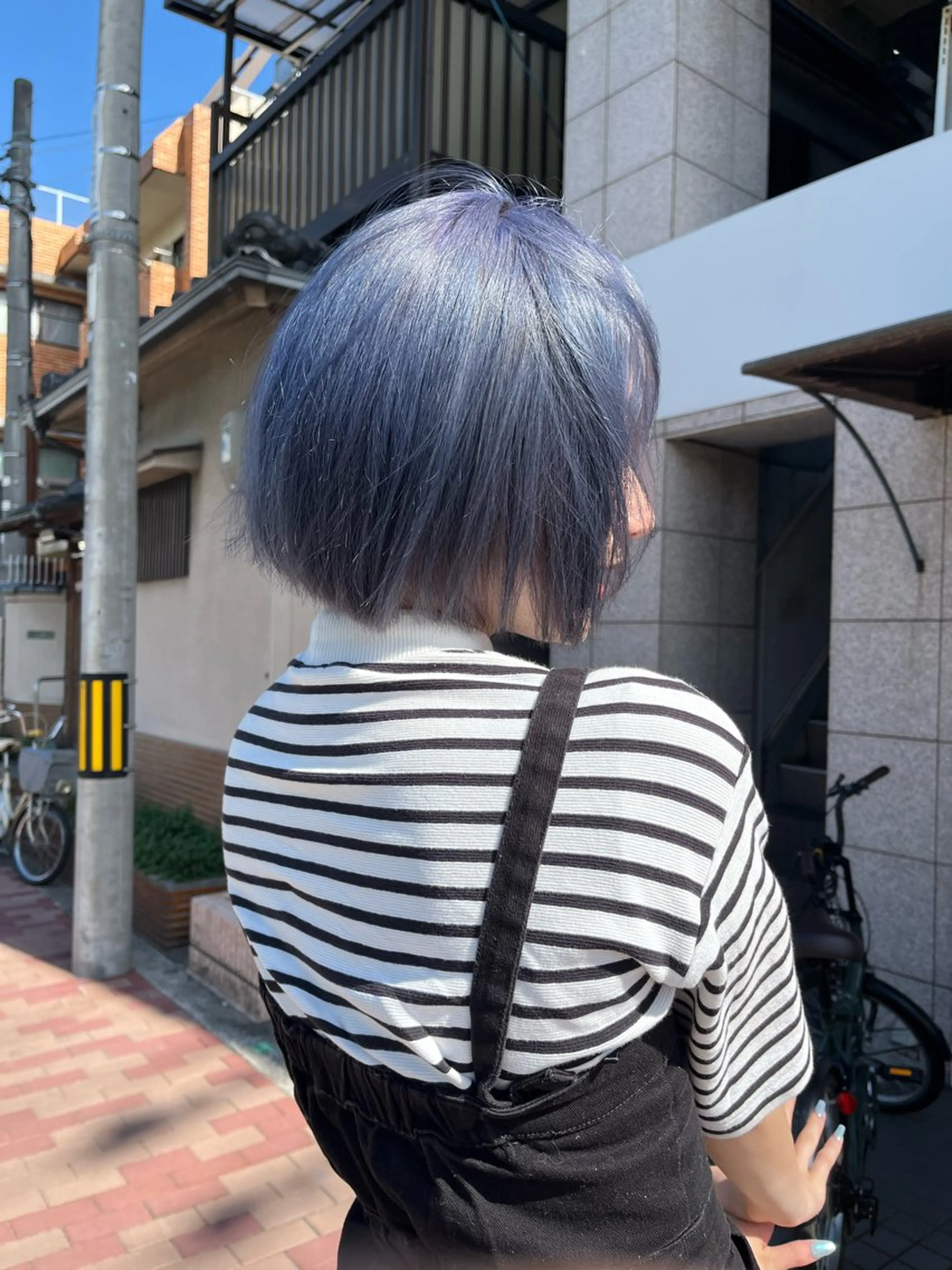 カラー ブリーチ 玉置 咲彩のヘアスタイル