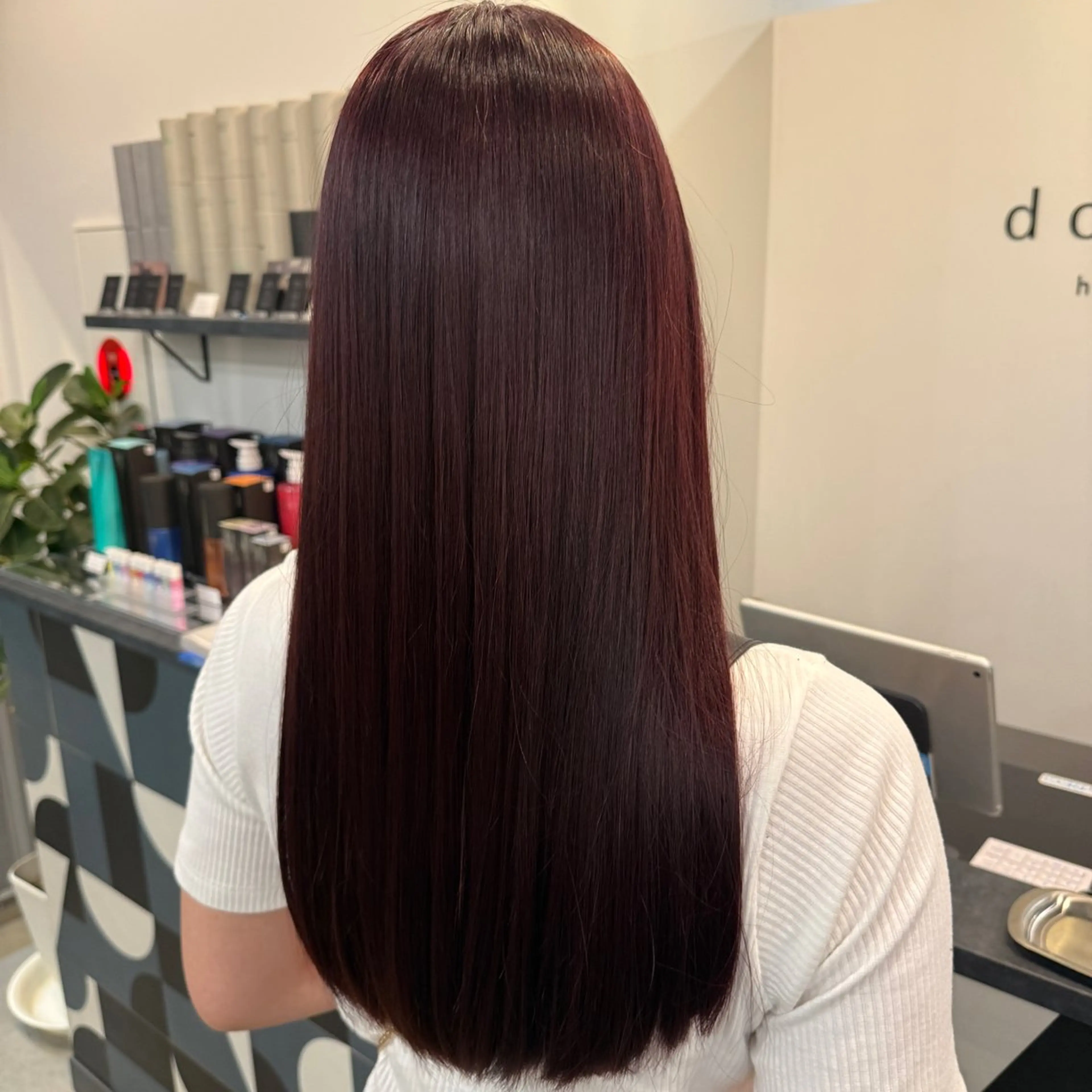 ロング カラー ブリーチ ケアブリーチ ハイトーンカラー ボブ 顔まわりレイヤー dogstar 加藤翔大のヘアスタイル