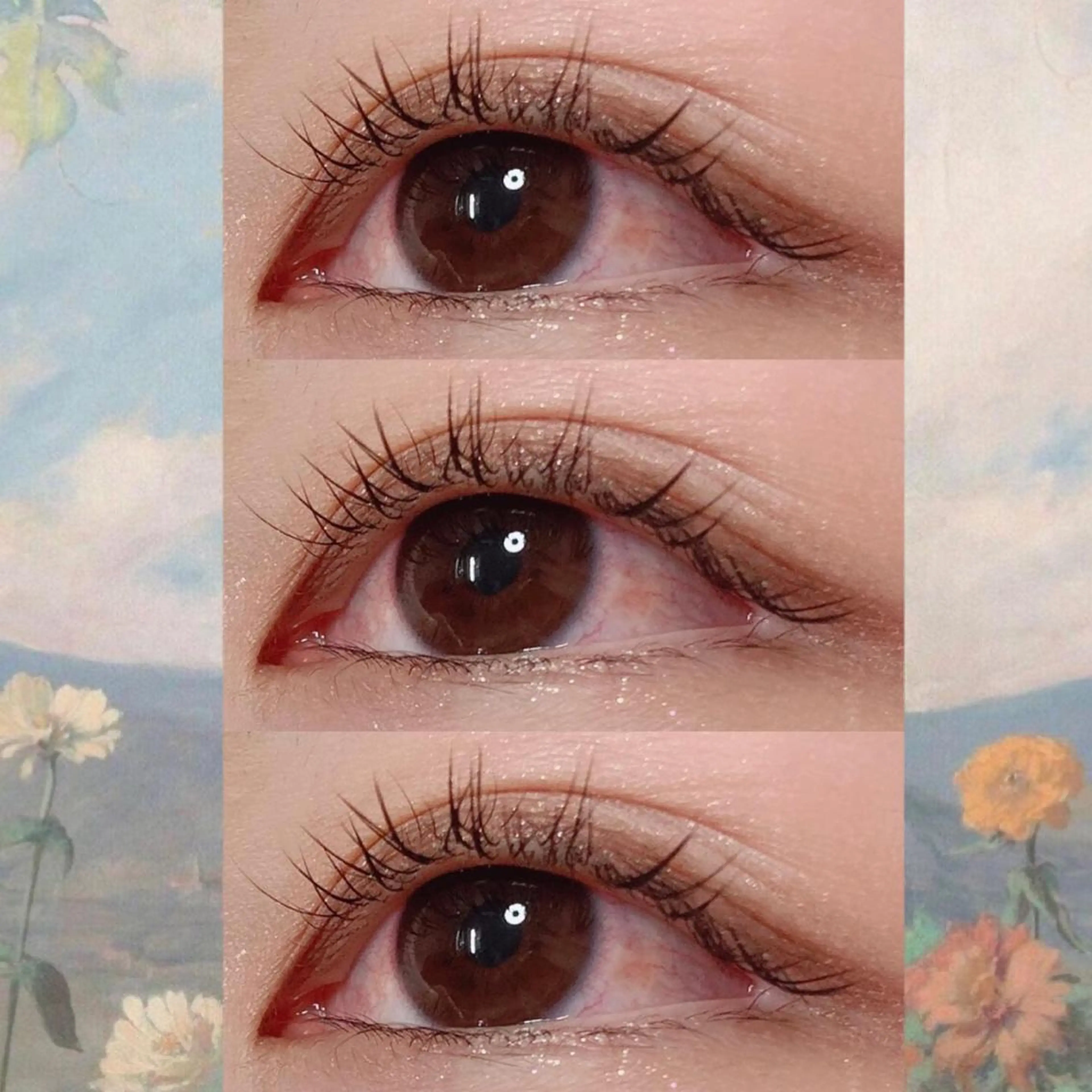 マツエク・マツパ フラットラッシュ 韓国風マツエク まつげパーマ 一重×まつ毛パーマ orihara𐙚 まつげパーマ/眉毛のマツエク・マツパデザイン