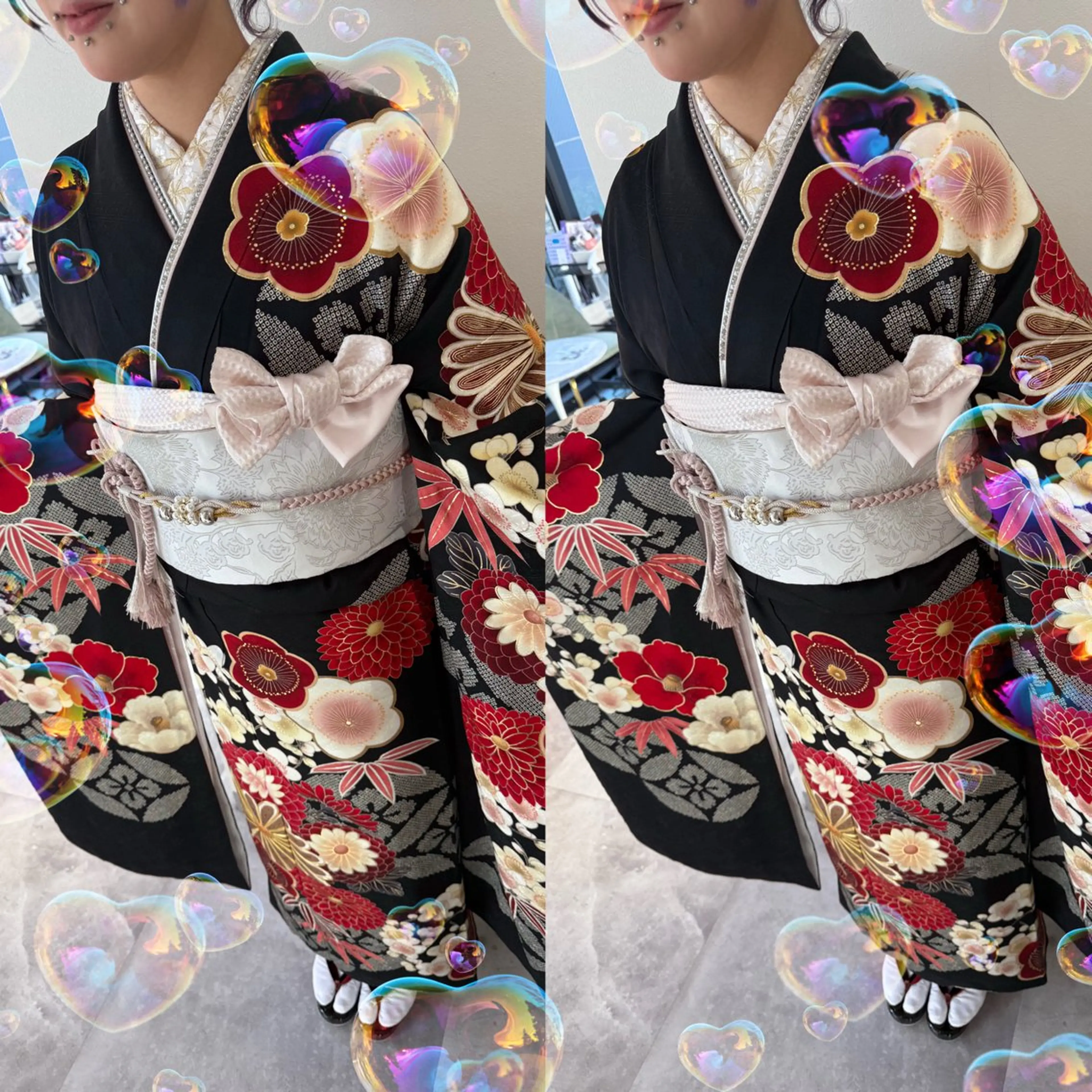 🎀꙳.袴着付け+ヘアセット🌸🎀🩷かなりご予約埋まりやすい為早めのご予約をお願いします💓の写真