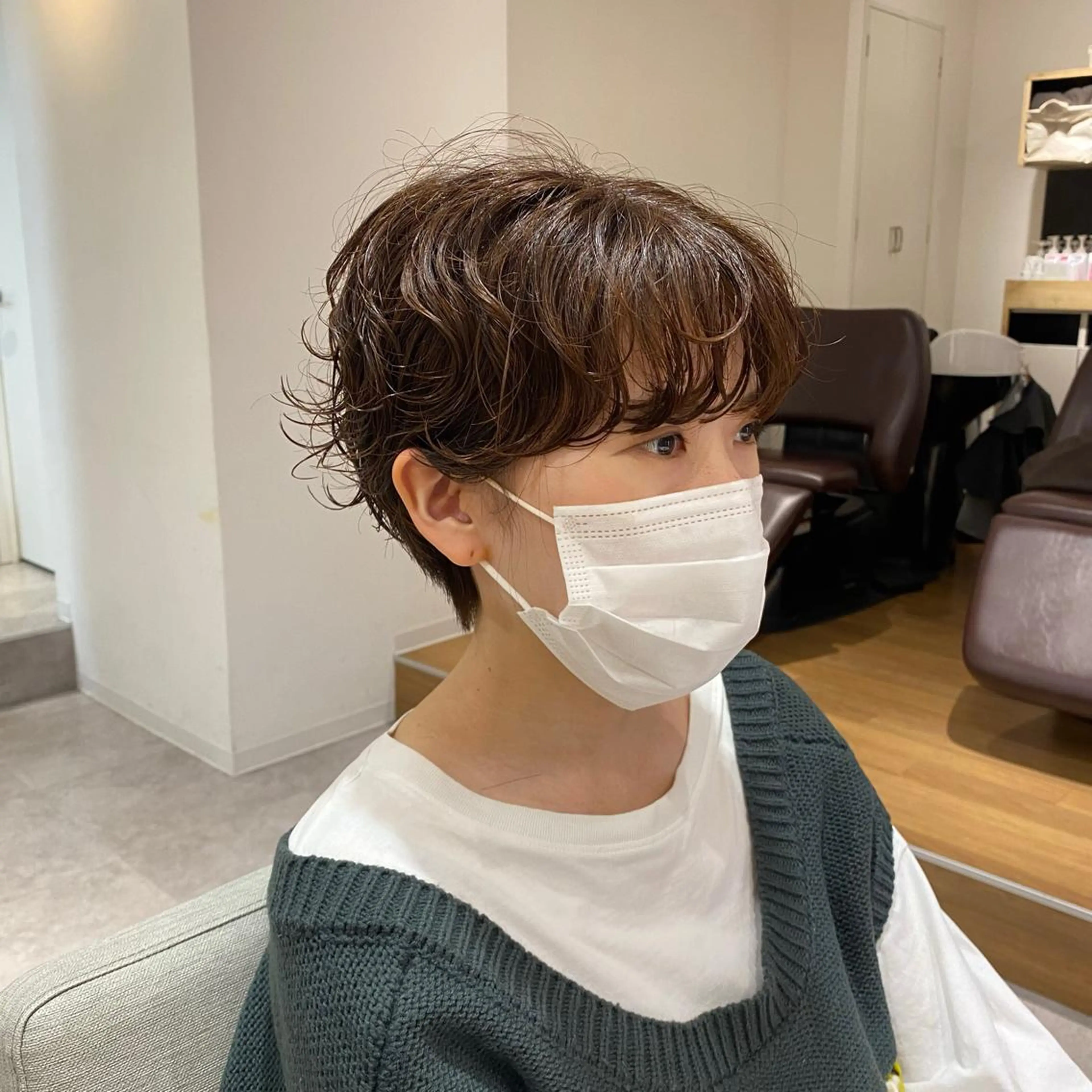 ショート パーマ ショートヘア 🌷Asuka /レイヤーカット🌷のヘアスタイル