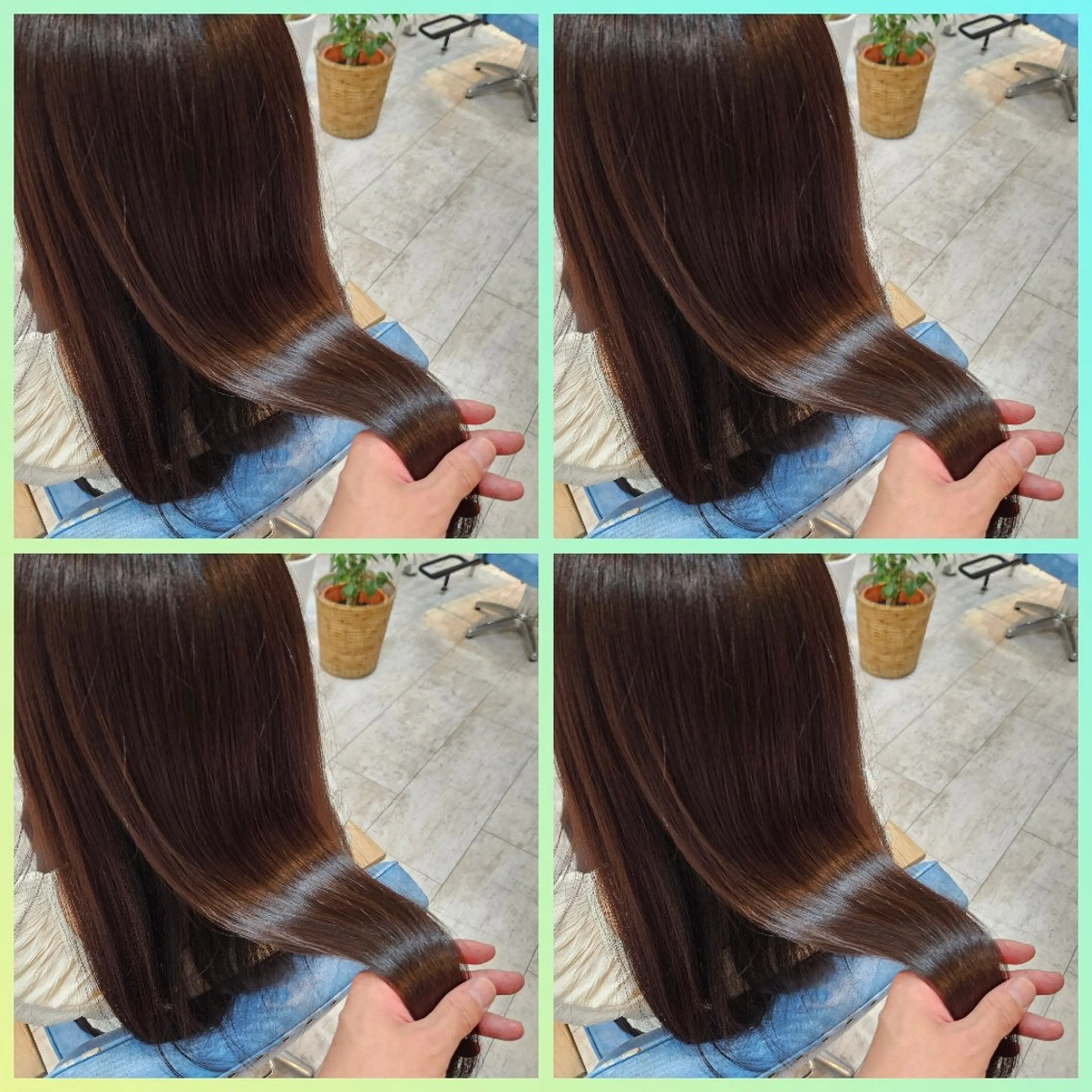 セミロング カラー 髪質改善 トリートメント トリートメント レイヤーカット/ 髪質改善/代表西村のヘアスタイル