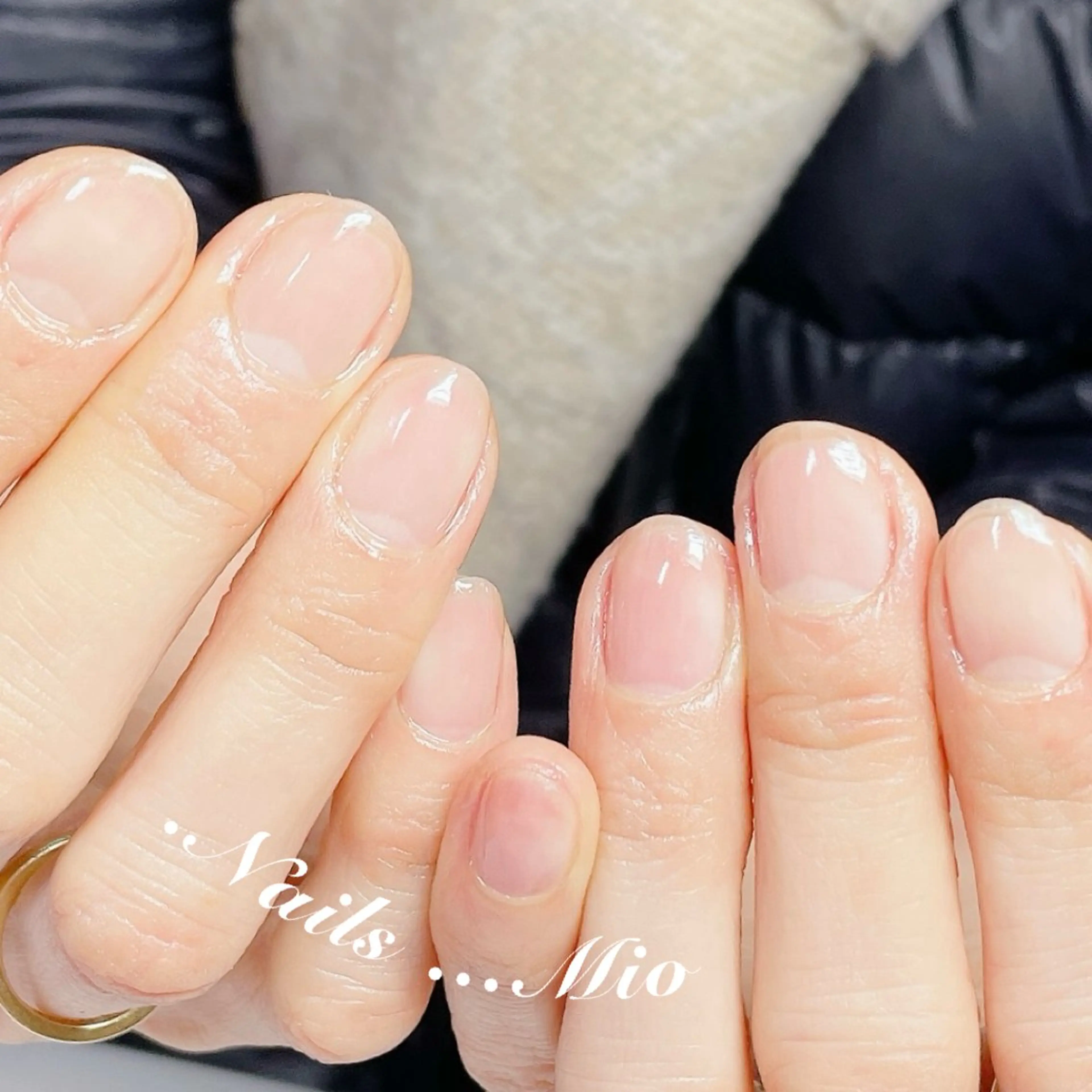 ネイル クリアネイル .Nails Mio 赤羽西ネイルサロンのネイルデザイン