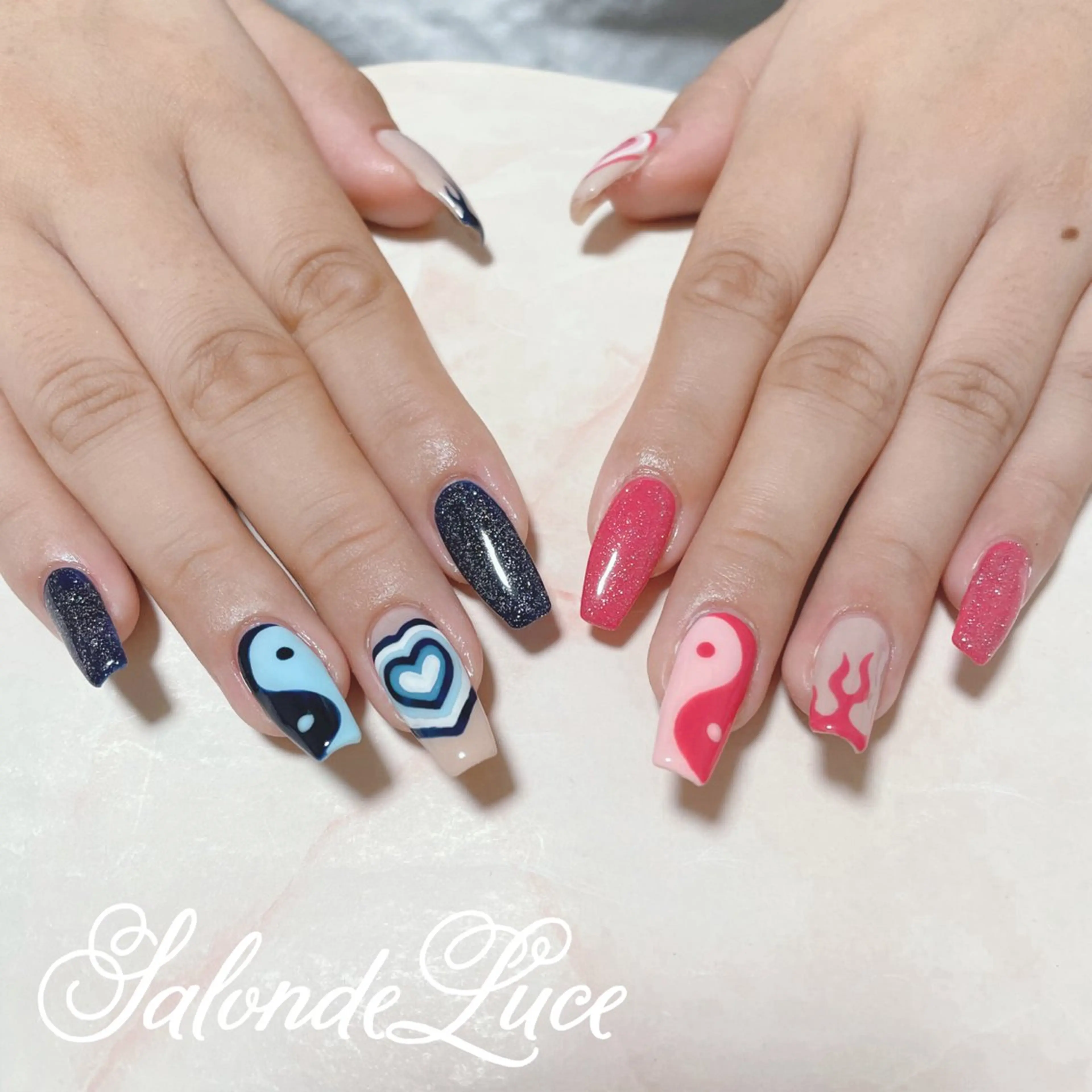 ネイル ハート Salon de Luceのネイルデザイン