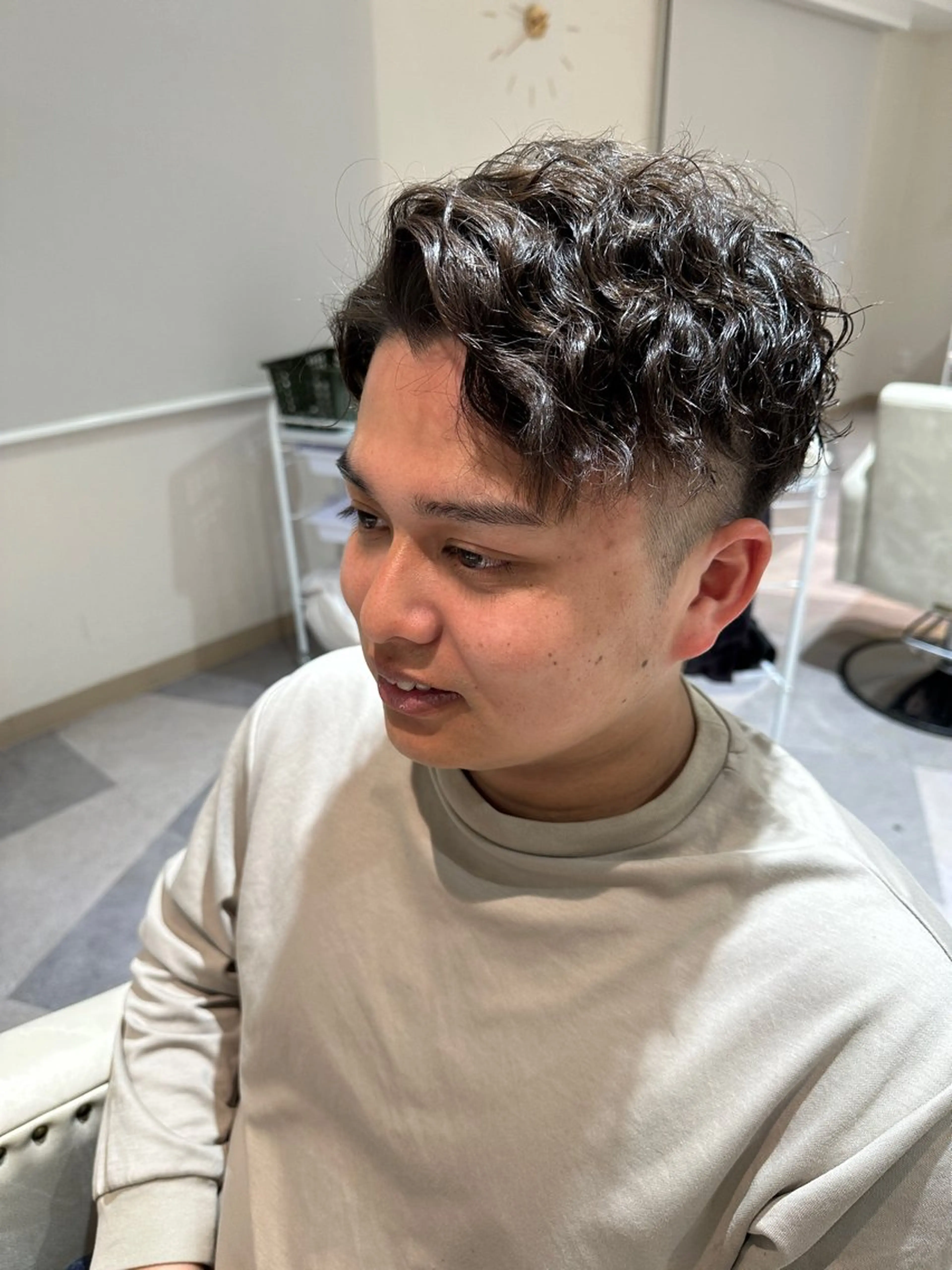 パーマ 梅田 怜のヘアスタイル