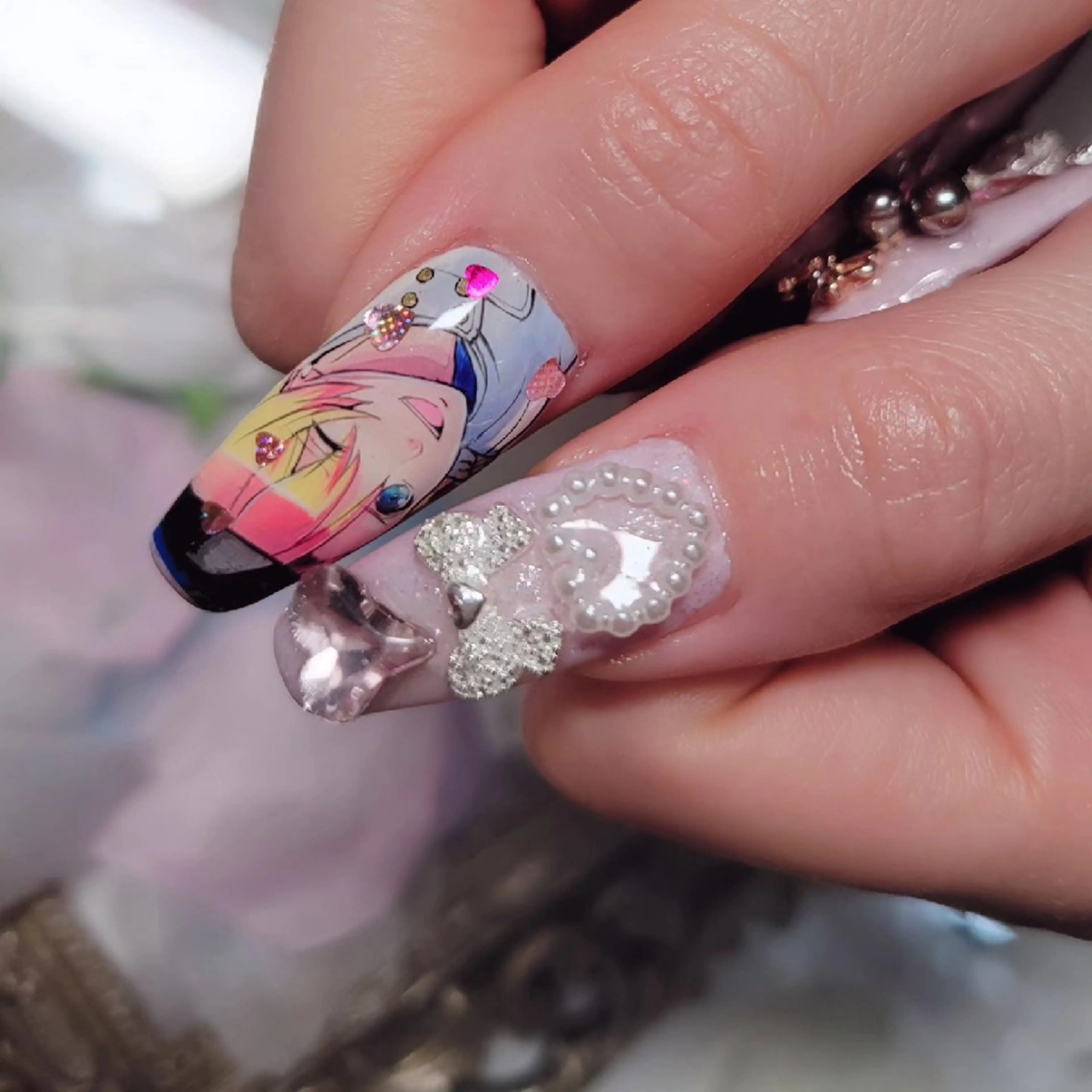 ネイル アートネイル ジェルネイル おで@ oderi_nailのネイルデザイン