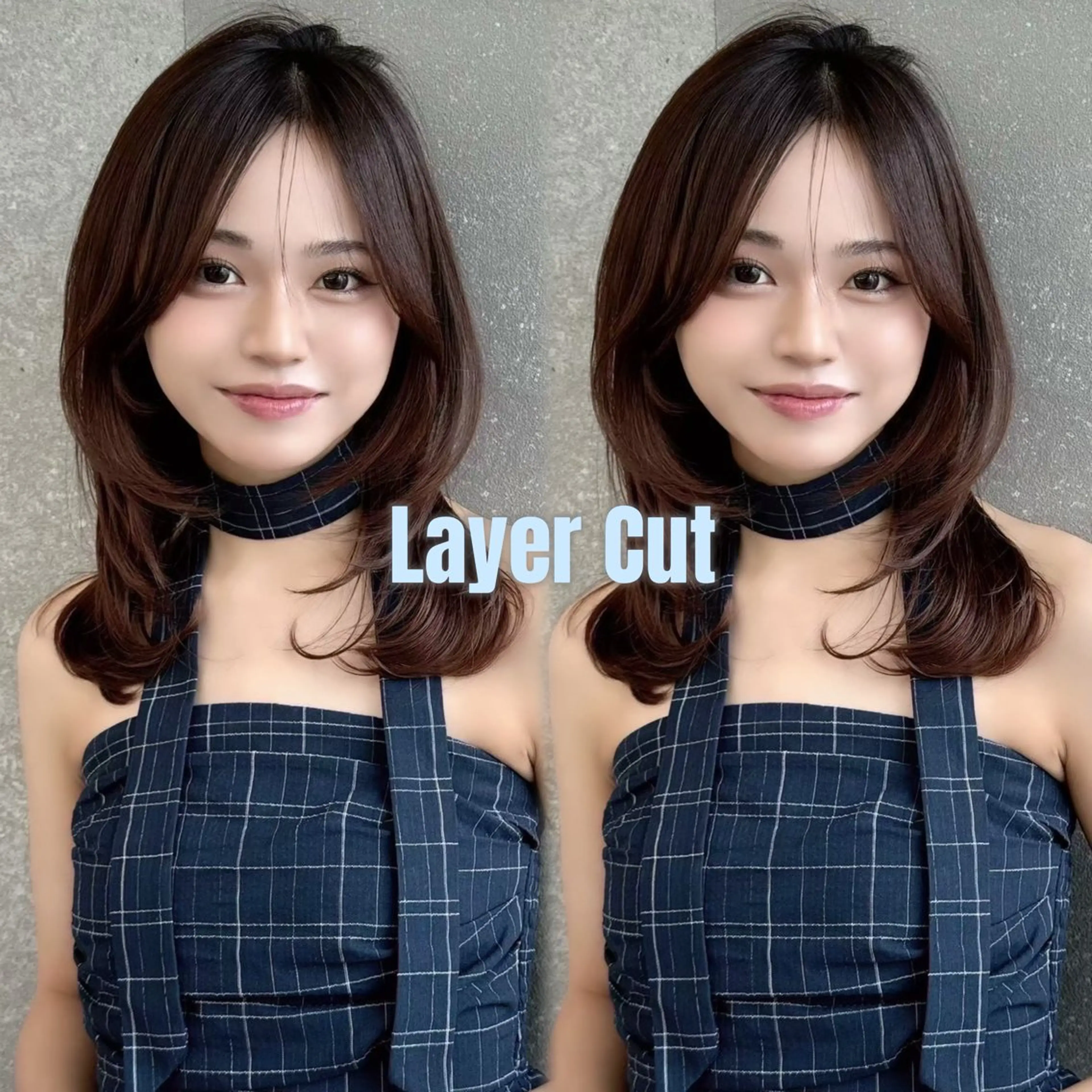 ミディアム saki /レイヤー / 髪質改善のヘアスタイル