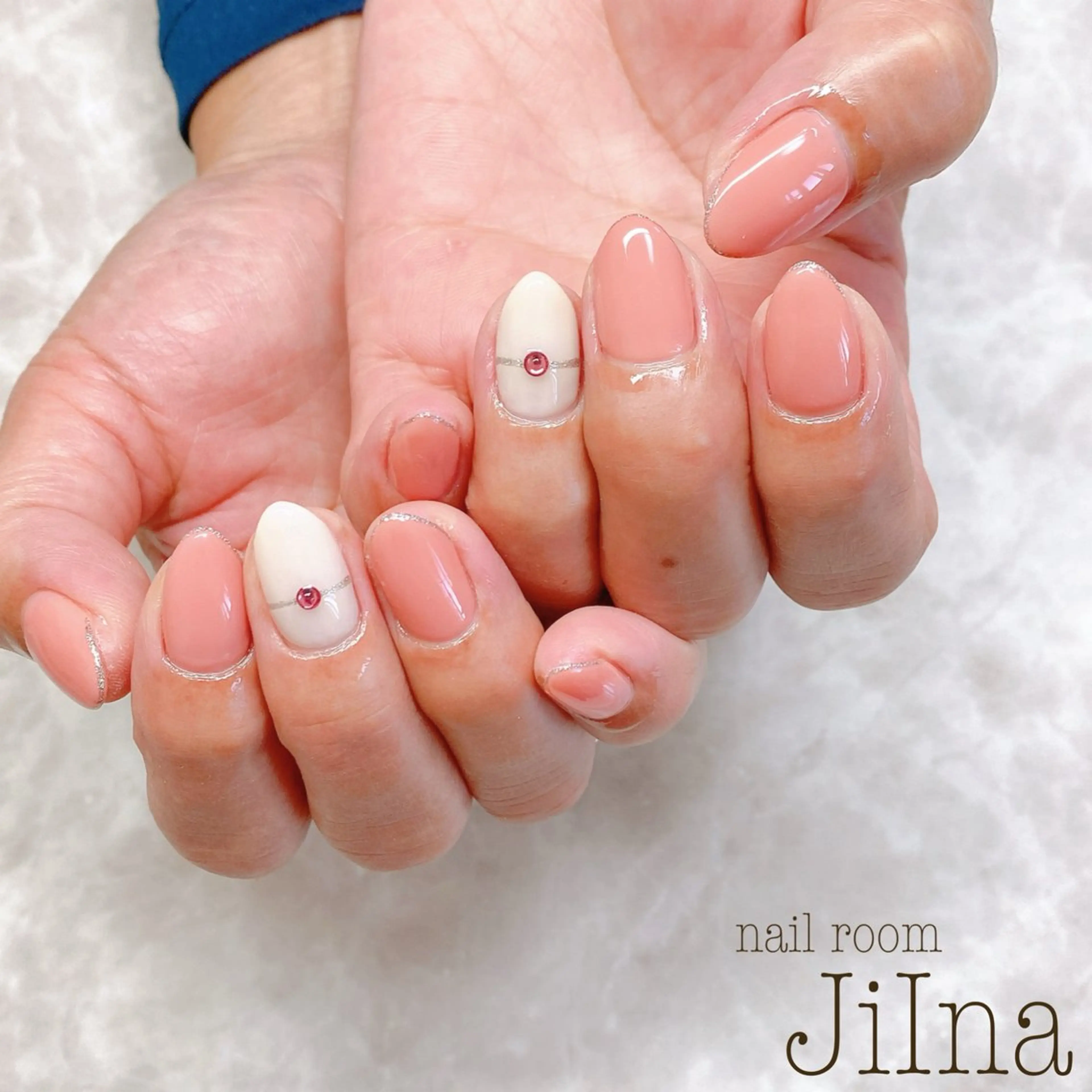 ネイル 持ち込み JiIna nailのネイルデザイン