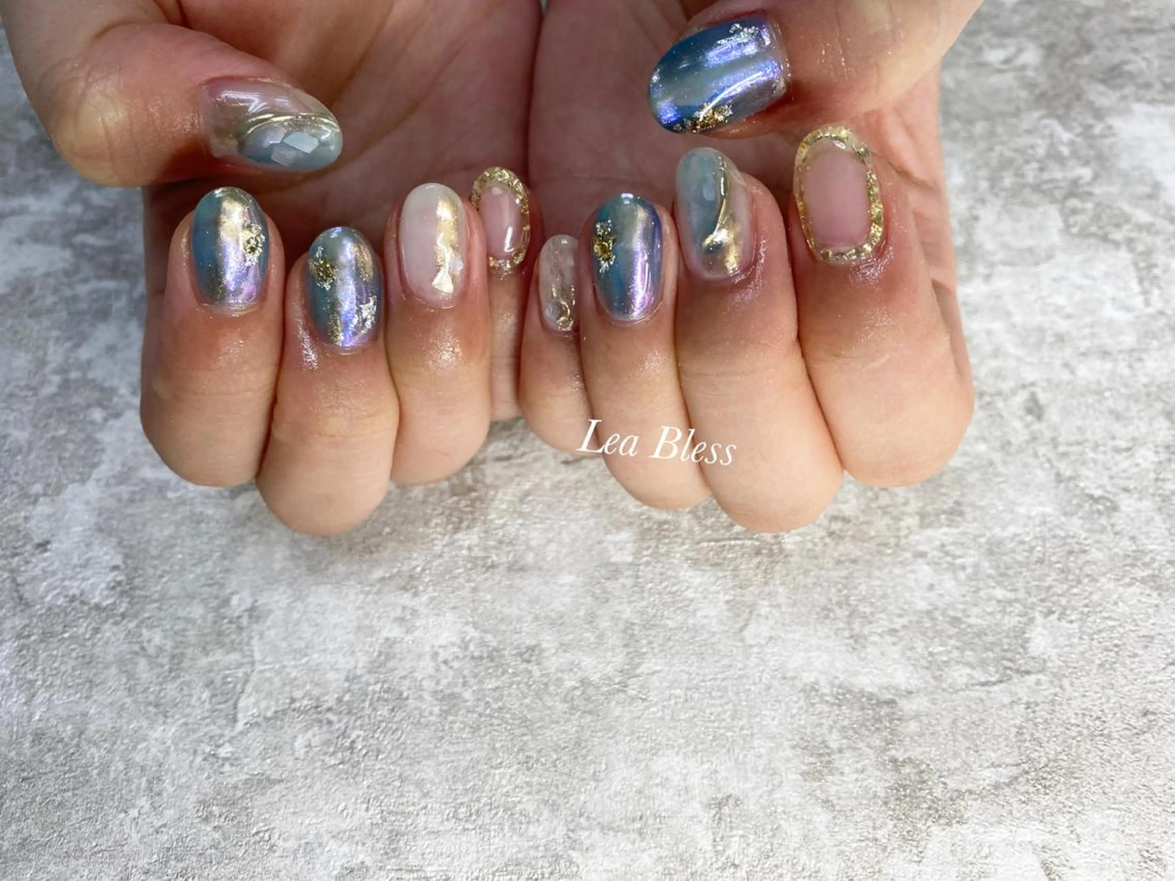 ネイル ハンドネイル Lea Bless 河原町のネイルデザイン