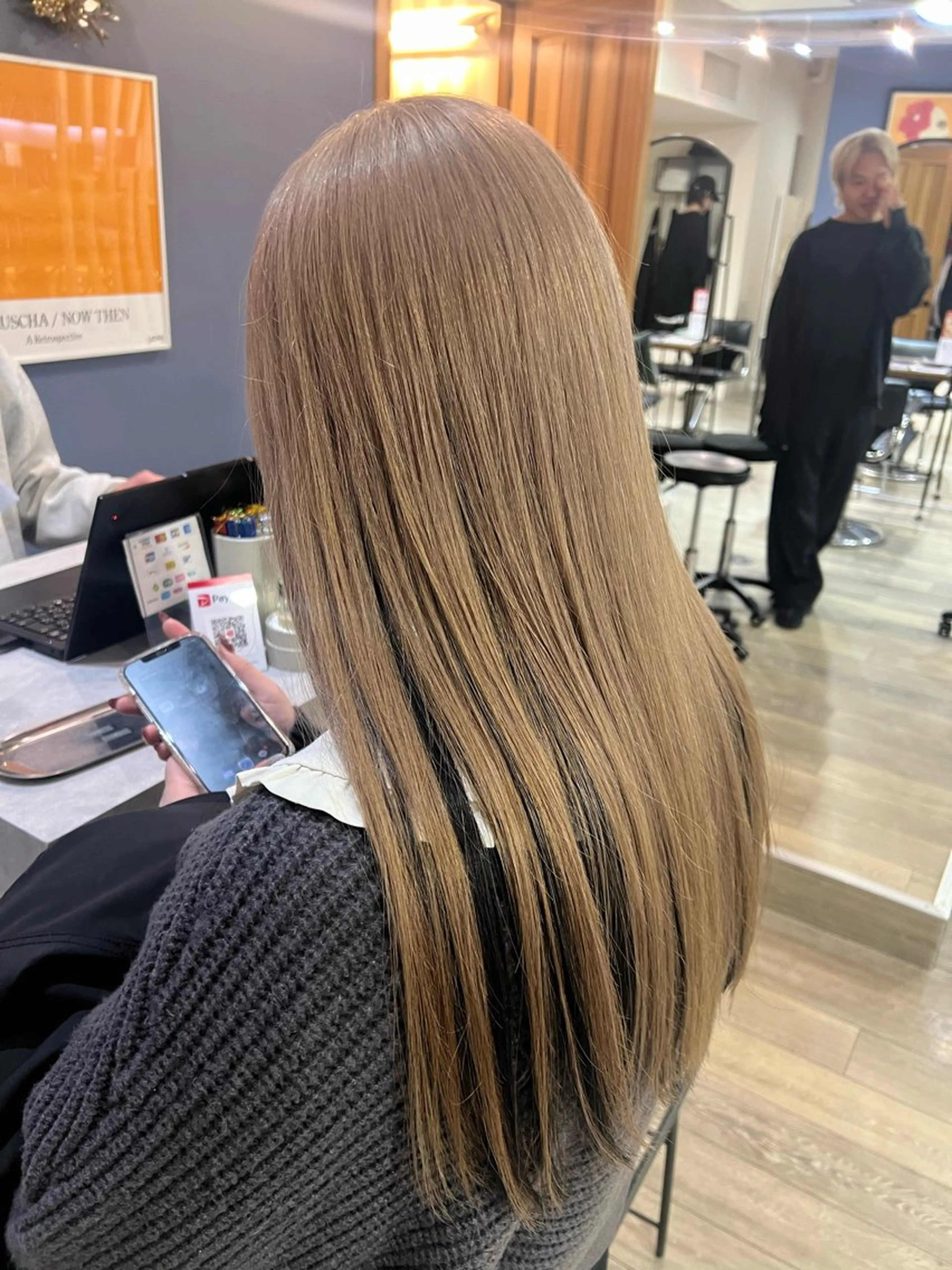 ロング ヘアカラー yuuna. 🪽のヘアスタイル