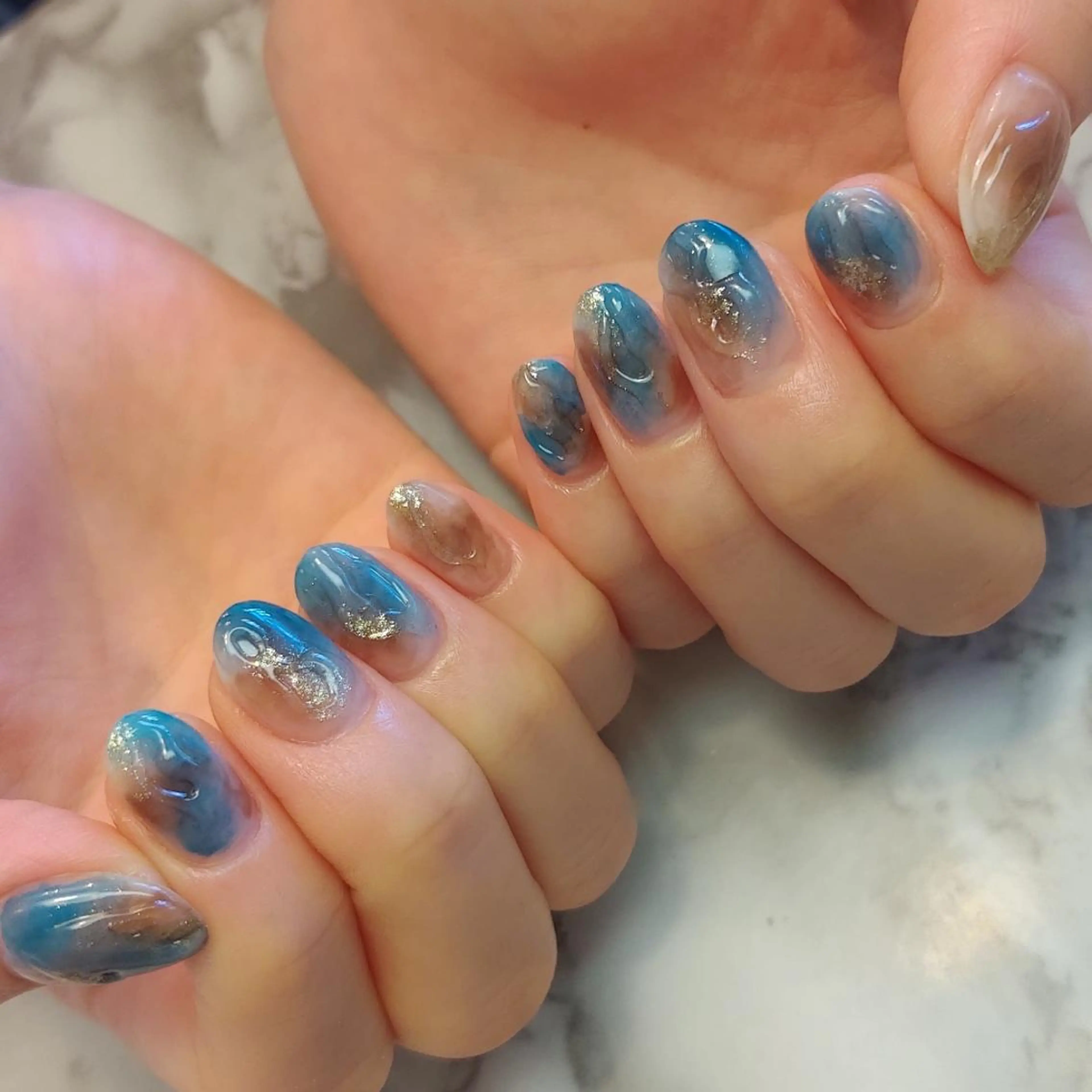 ネイル ジェヌインネイル 河内のネイルデザイン