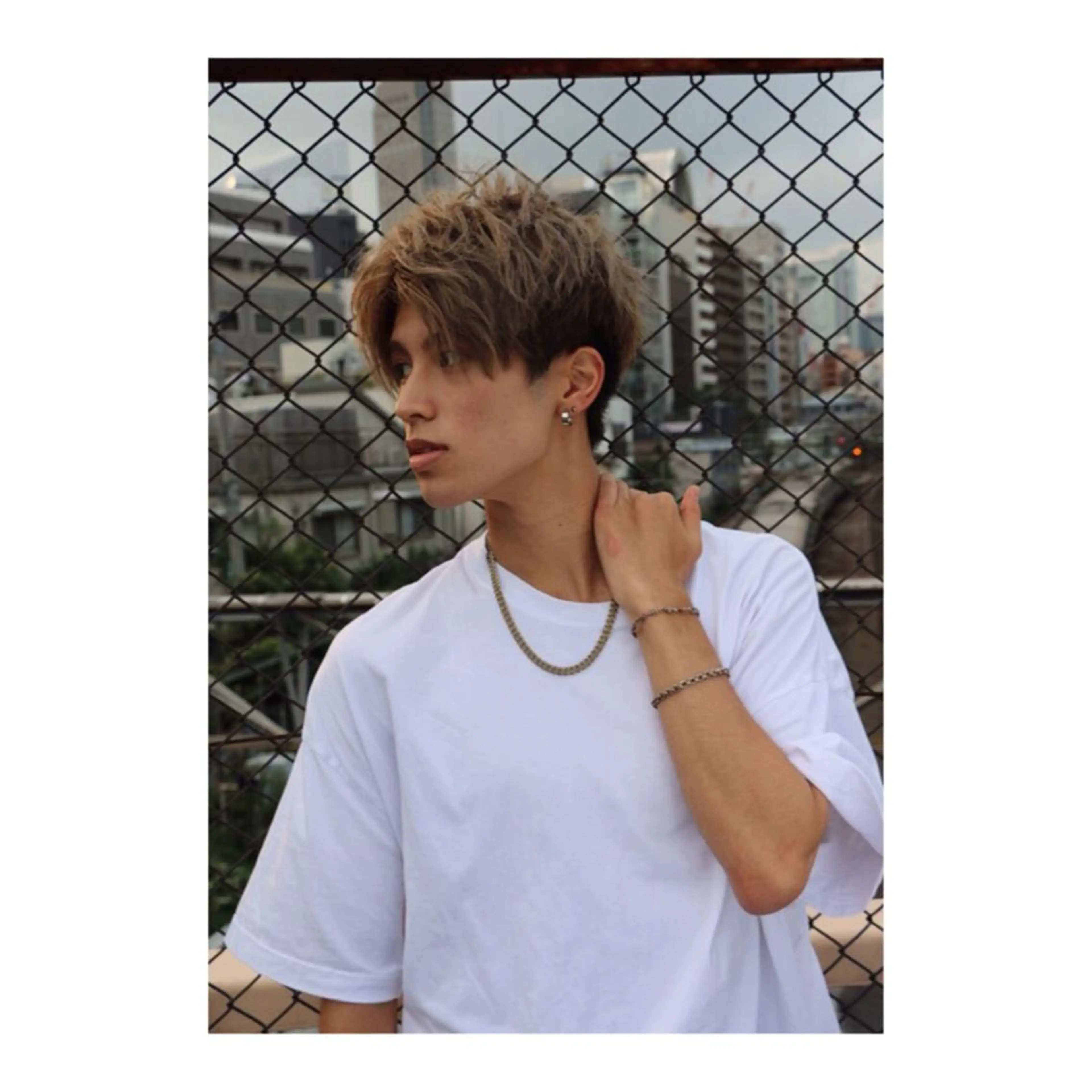 ヘアアレンジ メンズ ange☞ soutaのヘアスタイル