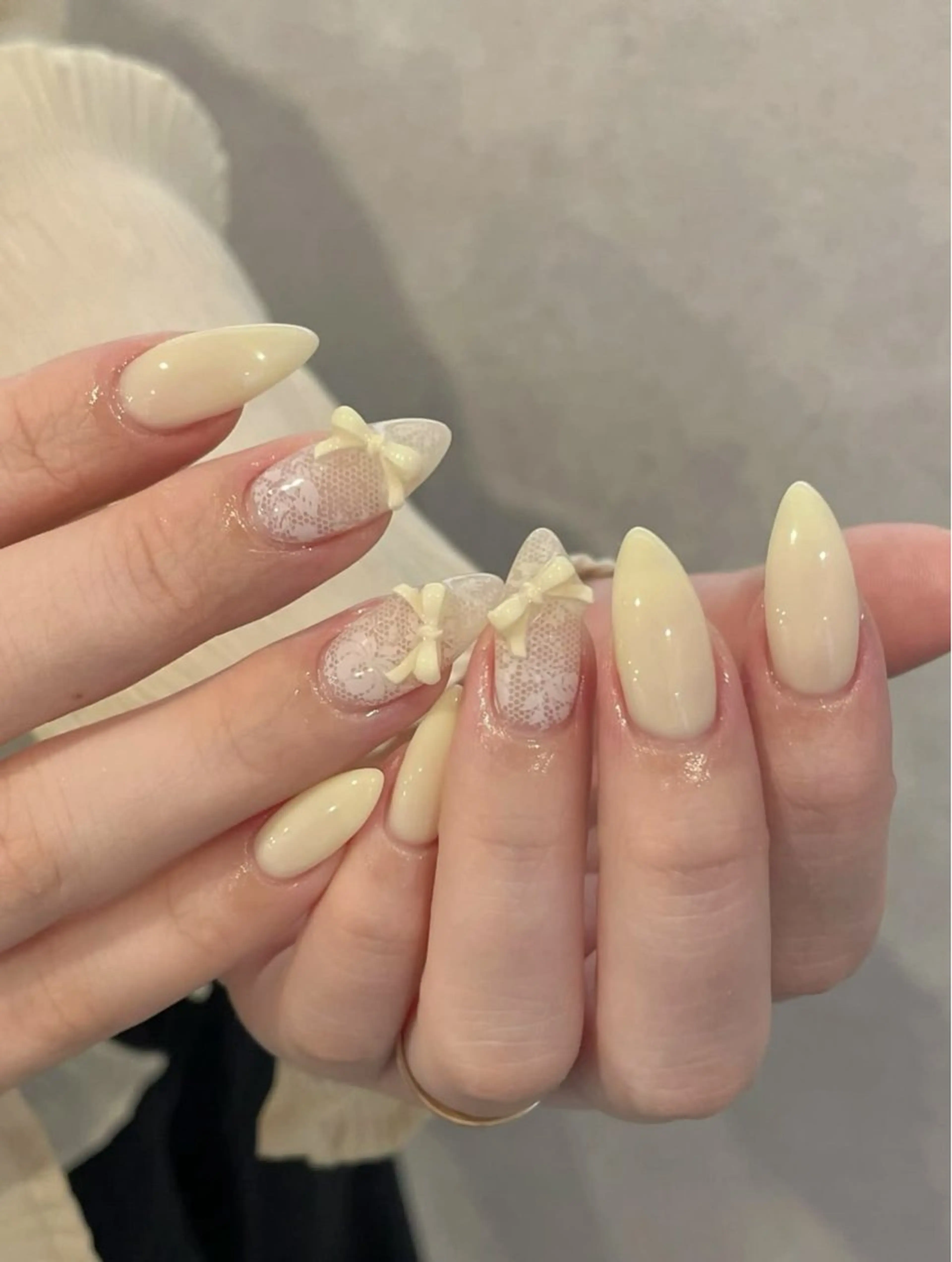 カラー ハンドネイル AIN Nailのネイルデザイン