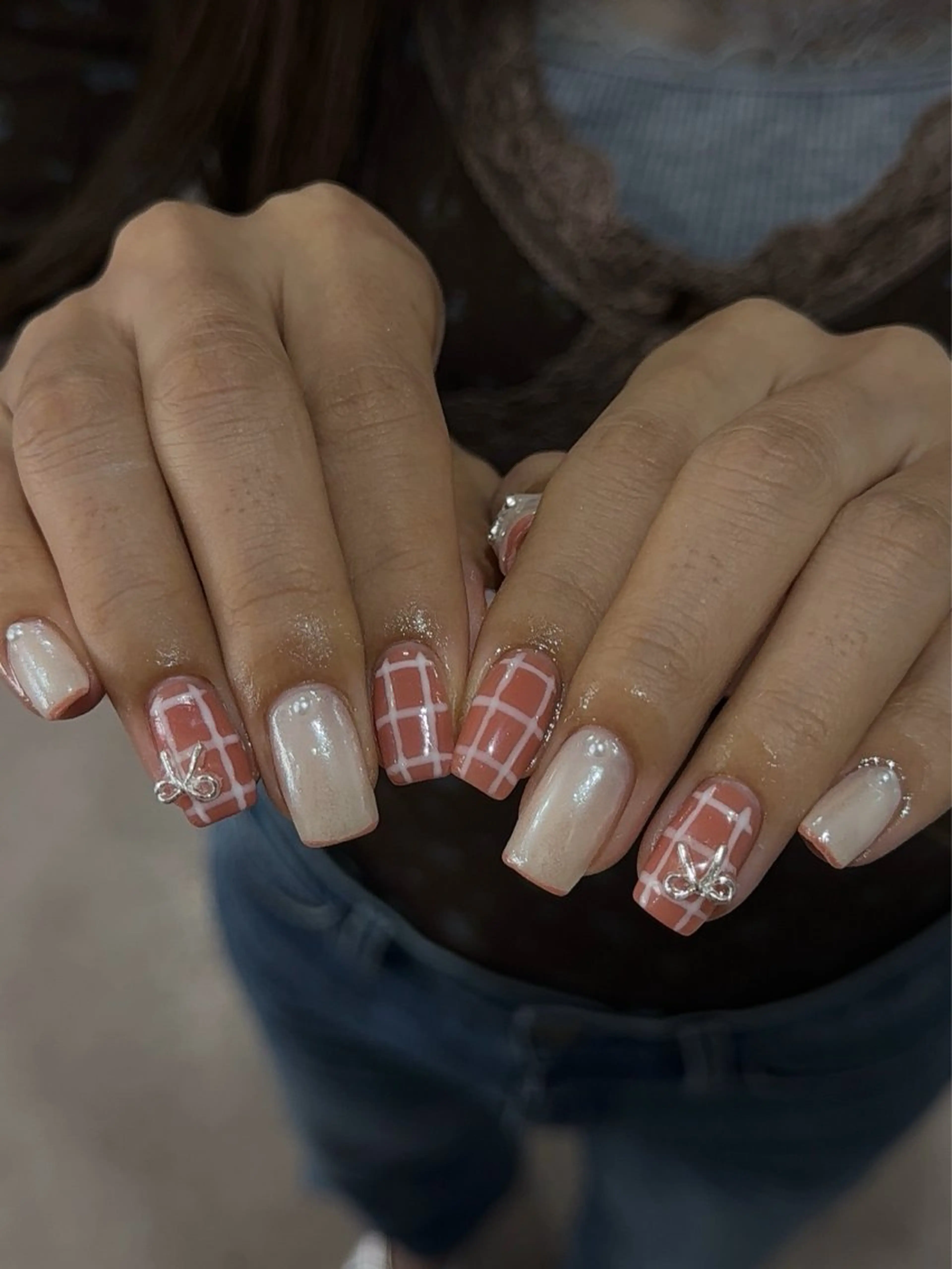 ネイル ハンドネイル ハンドケア Nail salon K　momoのネイルデザイン