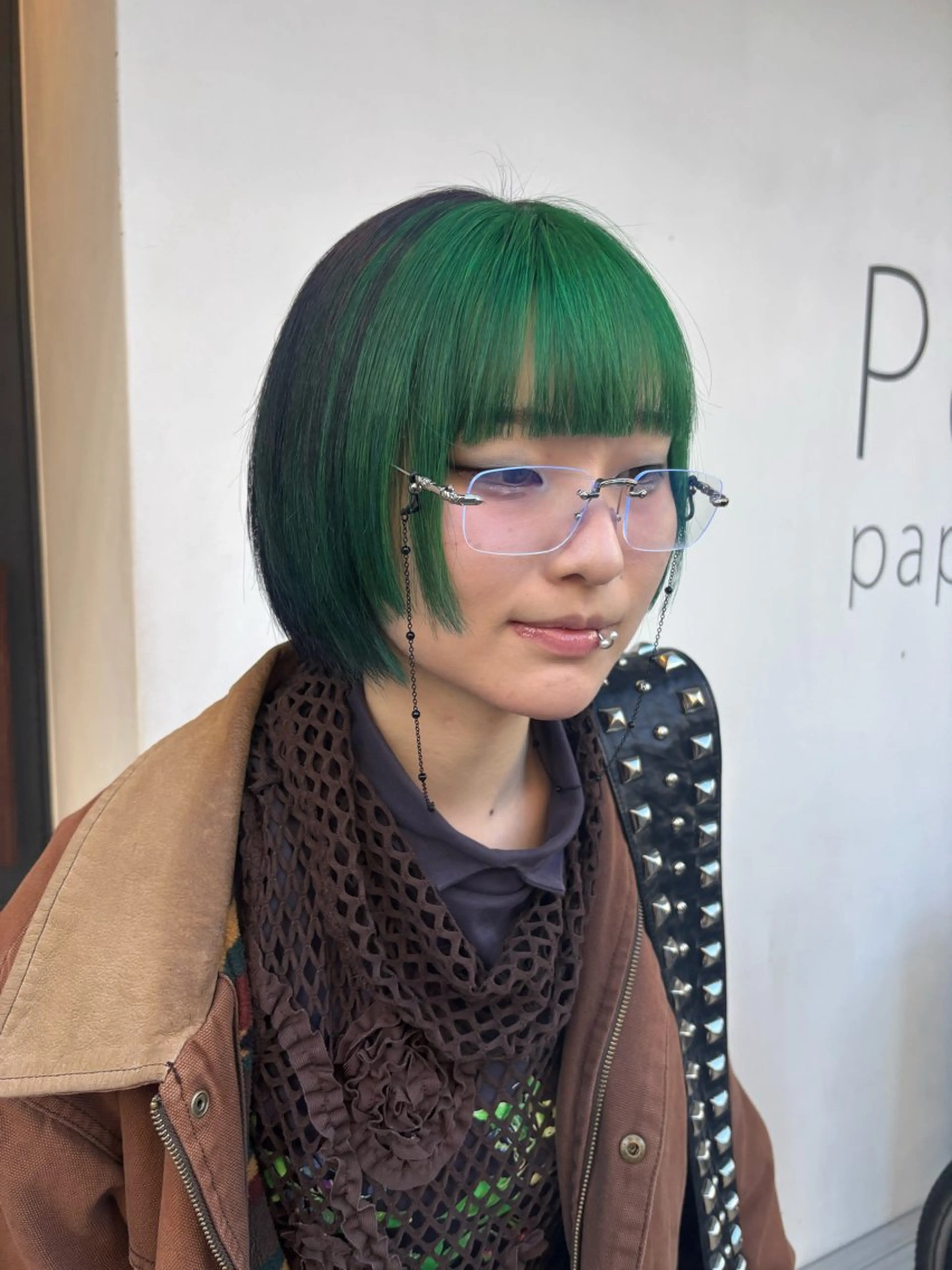 ショート hair make powder 薮本のヘアスタイル