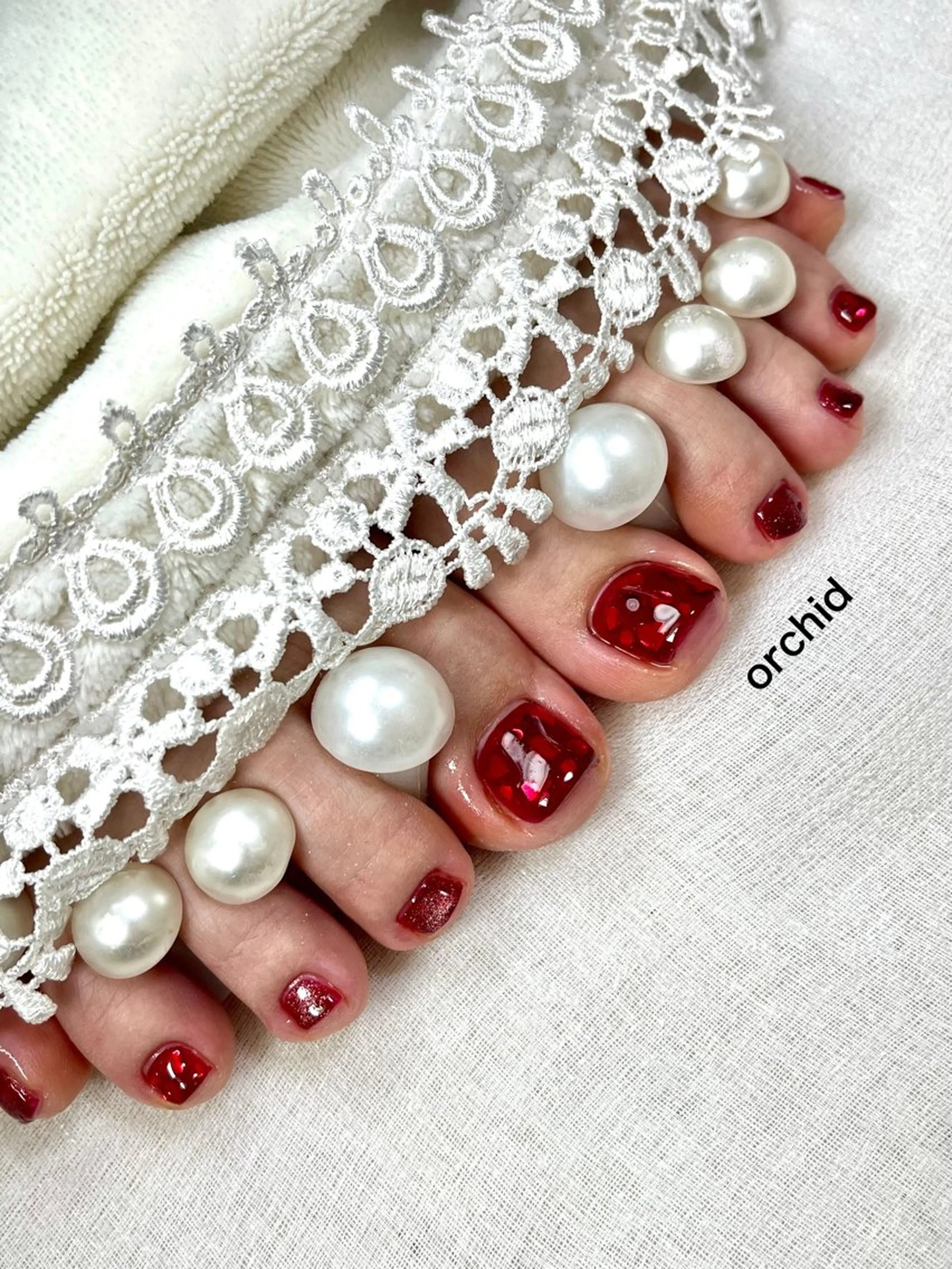 ネイル orchid ♡オーキッドのネイルデザイン