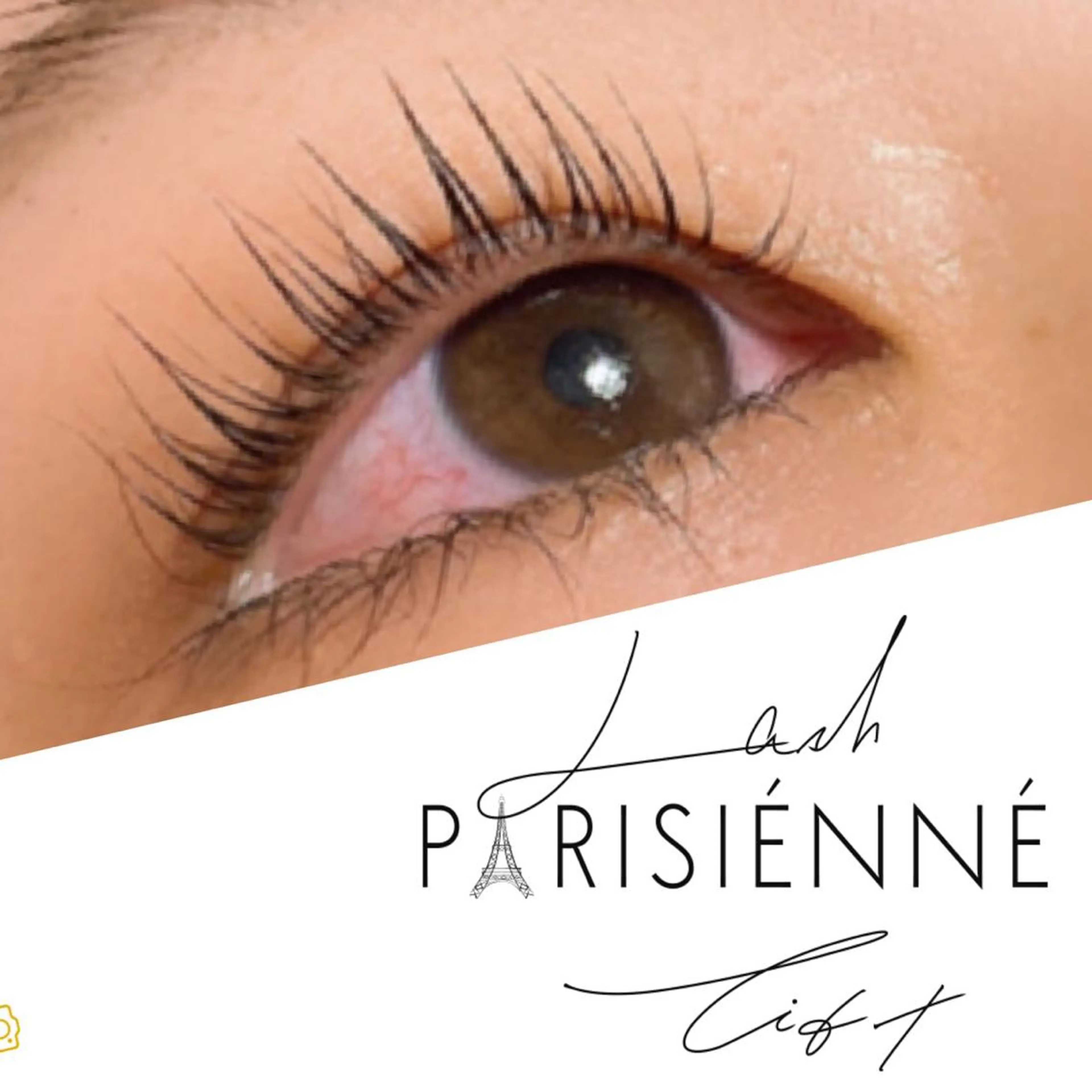 マツエク・マツパ パリジェンヌラッシュリフト 一重×まつ毛パーマ マツパ 裴 佑佳のマツエク・マツパデザイン