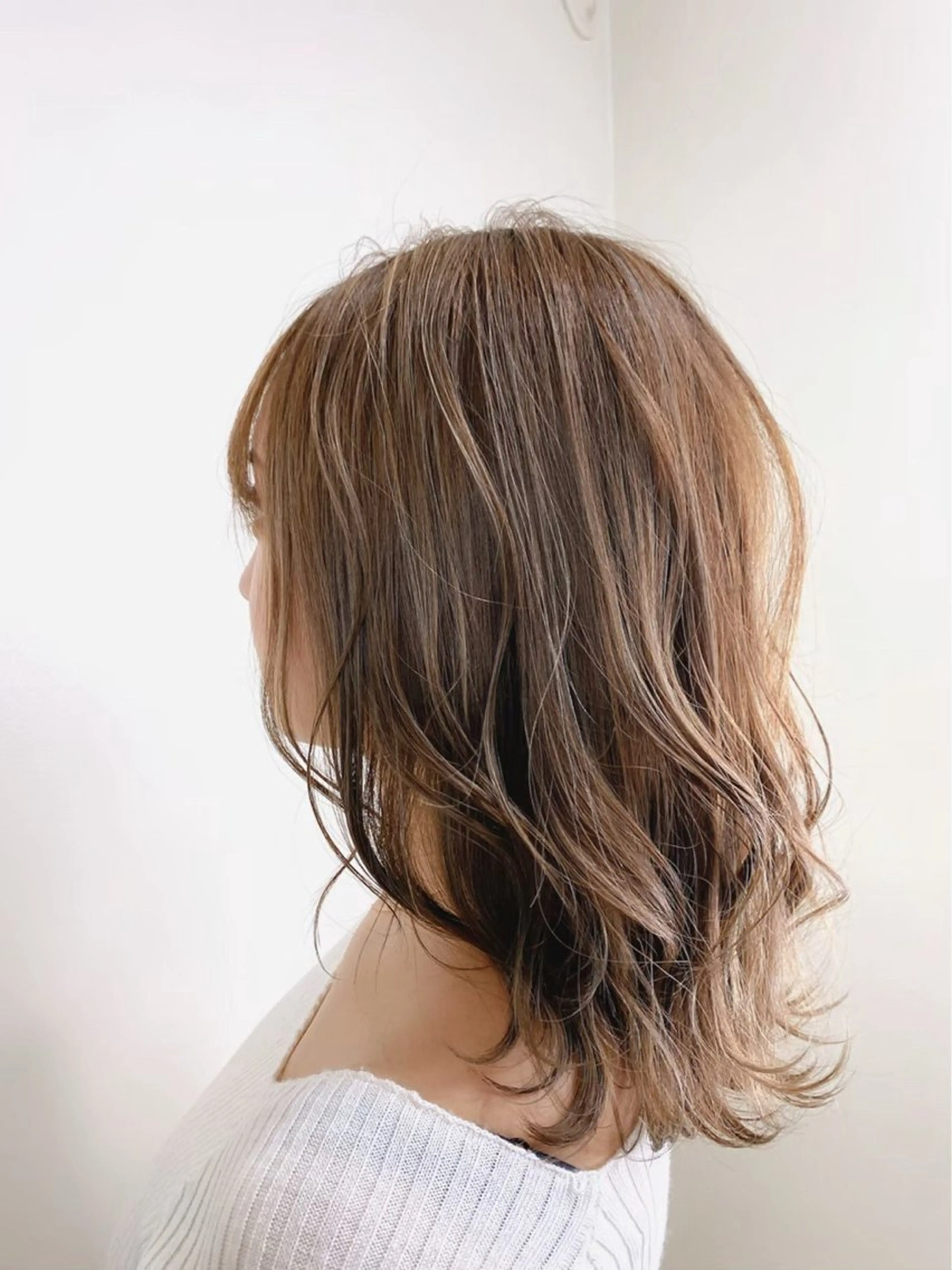 ミディアム カラー 全店売上No.1🏆 ✨深江裕稀のヘアスタイル