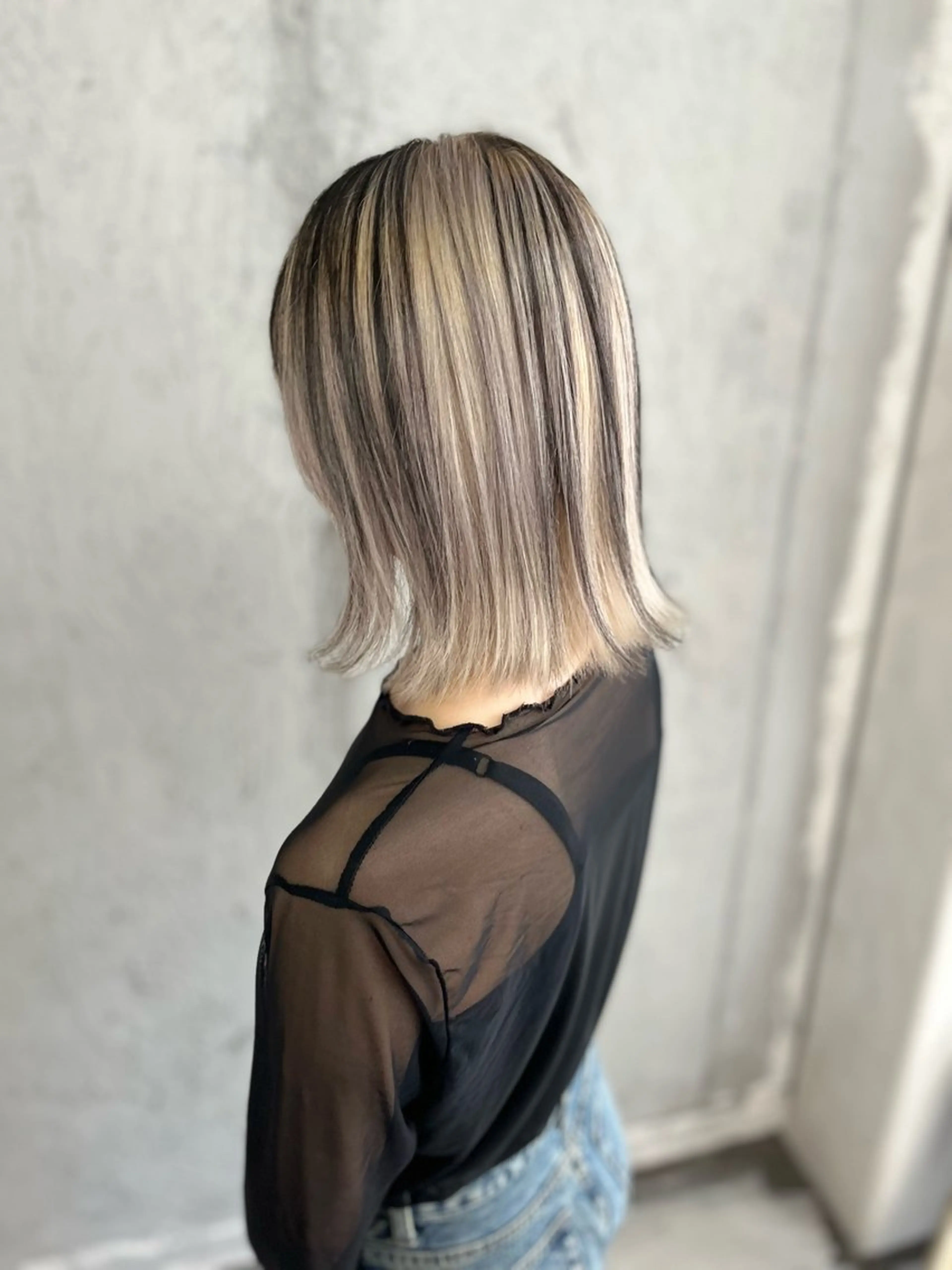 ショート ヘアカラー トリートメント Mariana雛/ 西大分/ハイライトのヘアスタイル