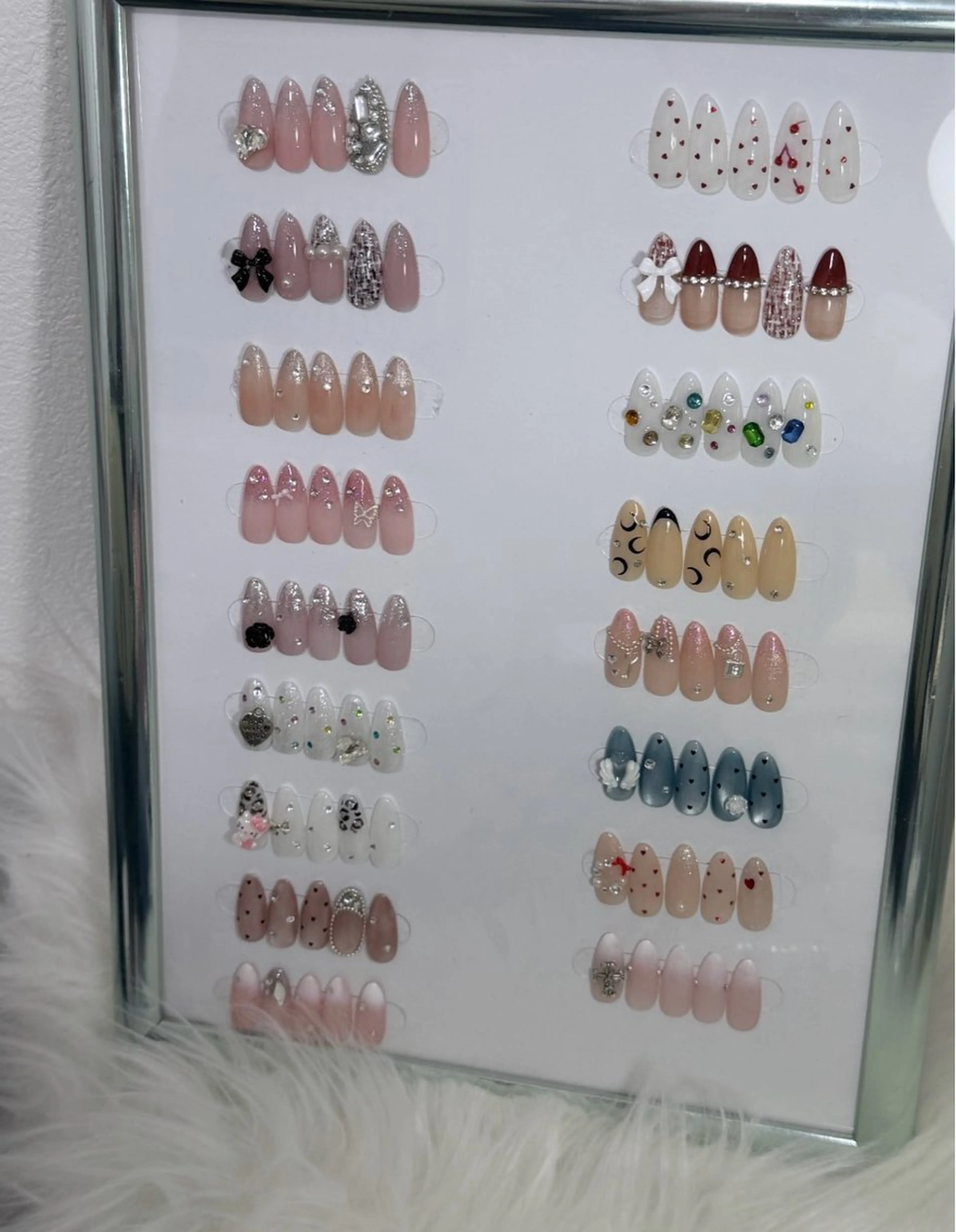 定額デザインネイル🤍✨(オフなし)の写真