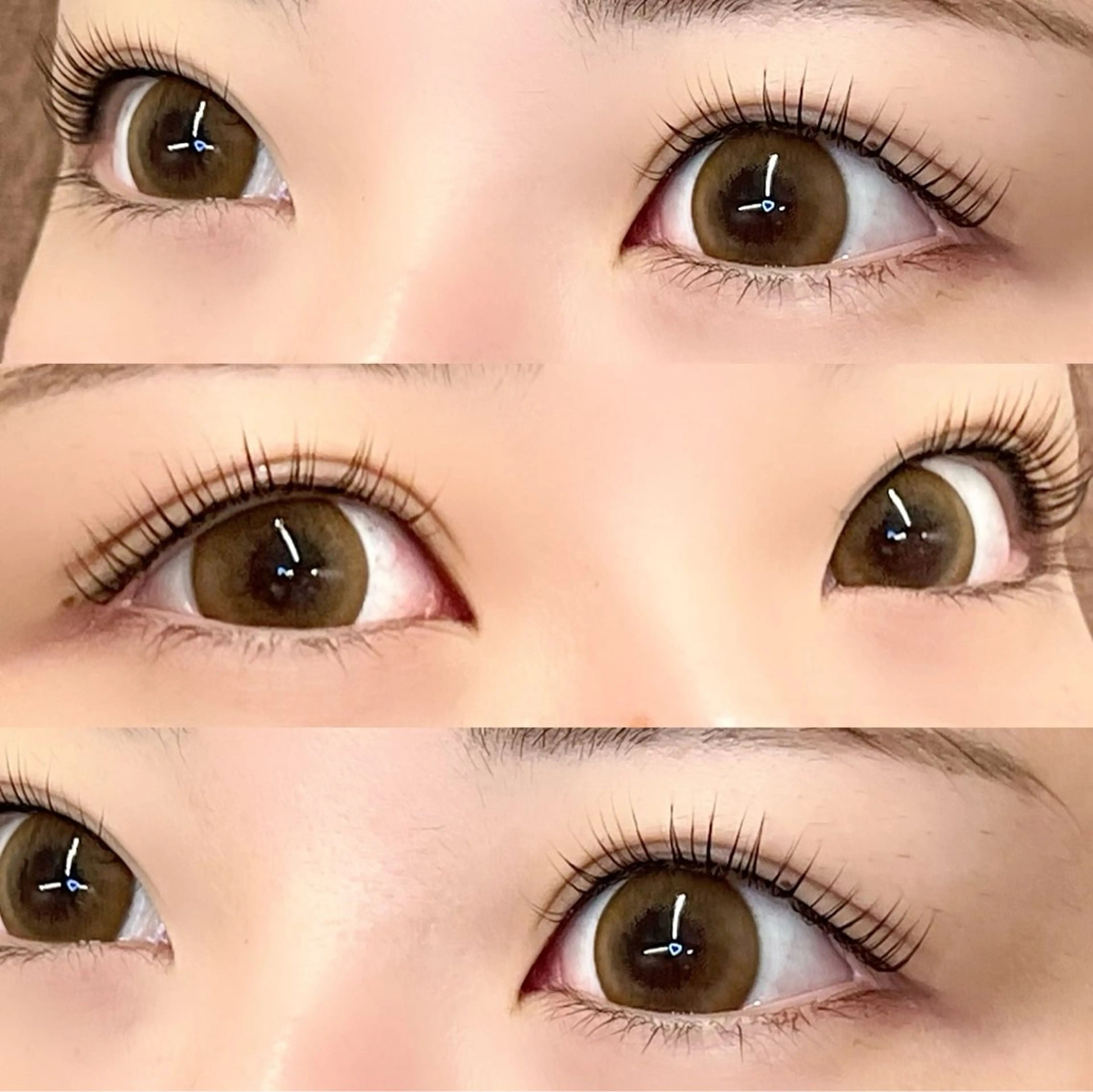 マツエク・マツパ パリジェンヌラッシュリフト emiri🍒 @illu6_6nのマツエク・マツパデザイン