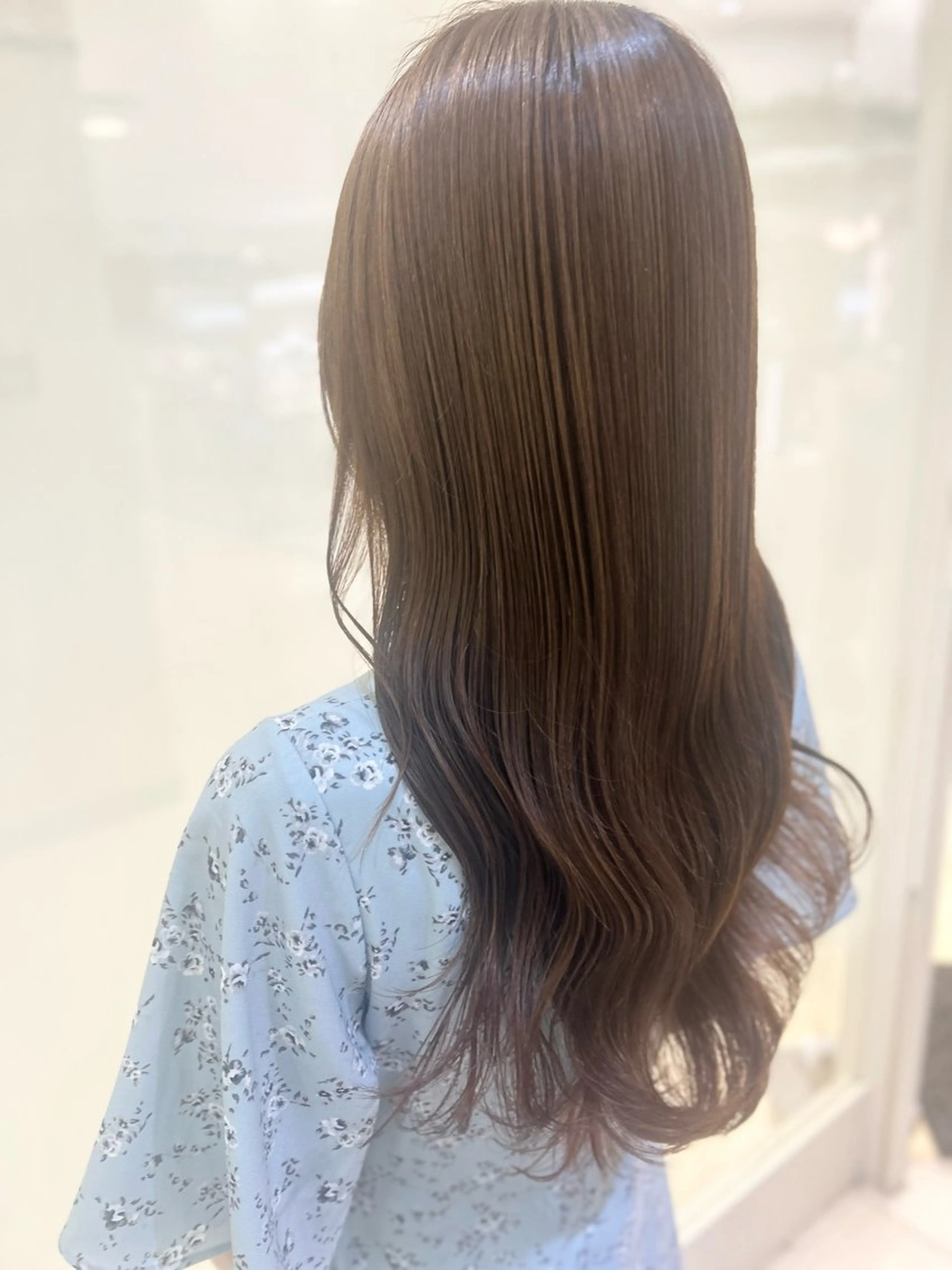 ロング 縮毛矯正/髪質改善/ 艶髪ササキナツミのヘアスタイル