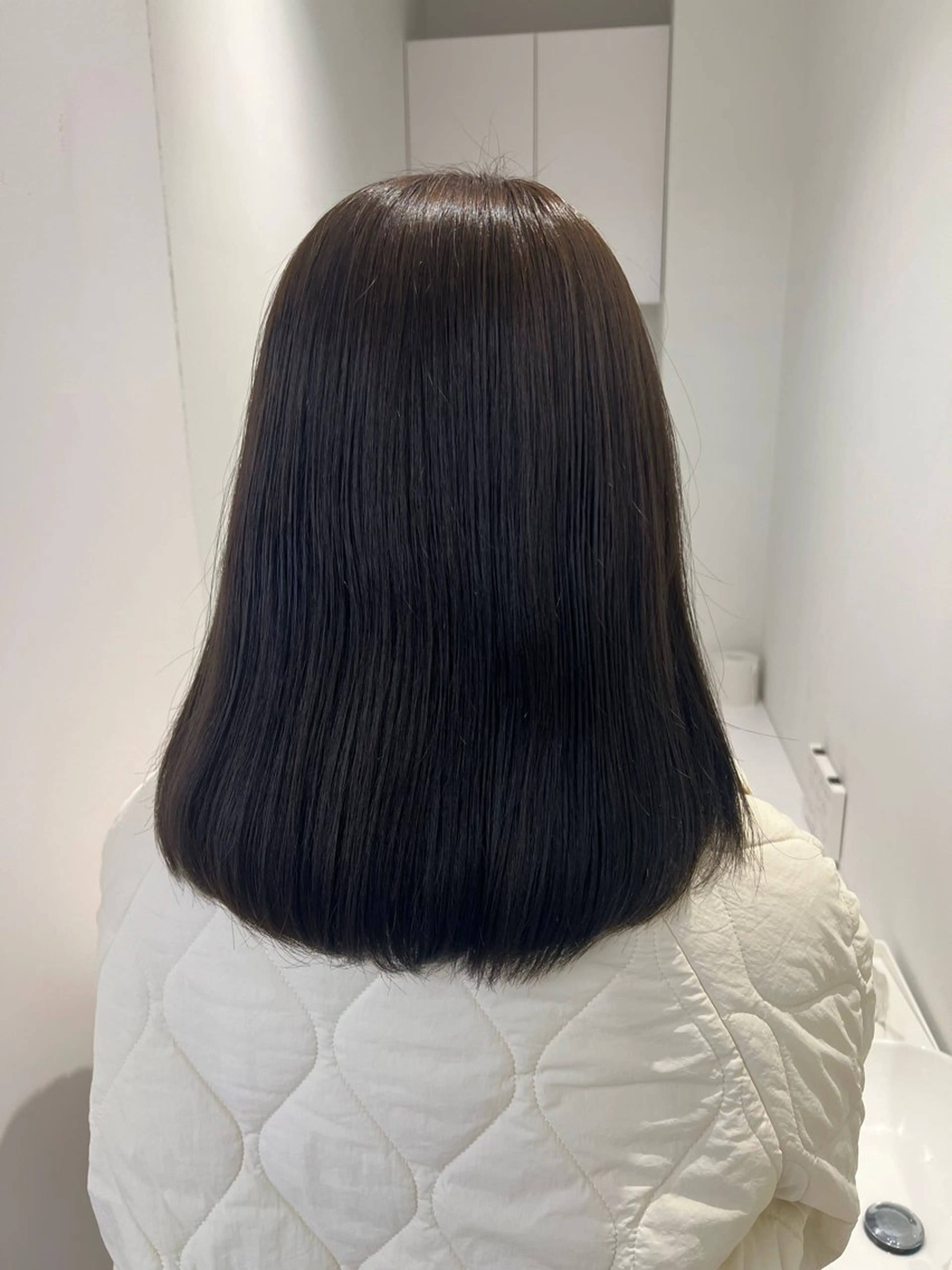 ミディアム ヘアカラー アレンジ/ブラウン カラー HARU🕯のヘアスタイル