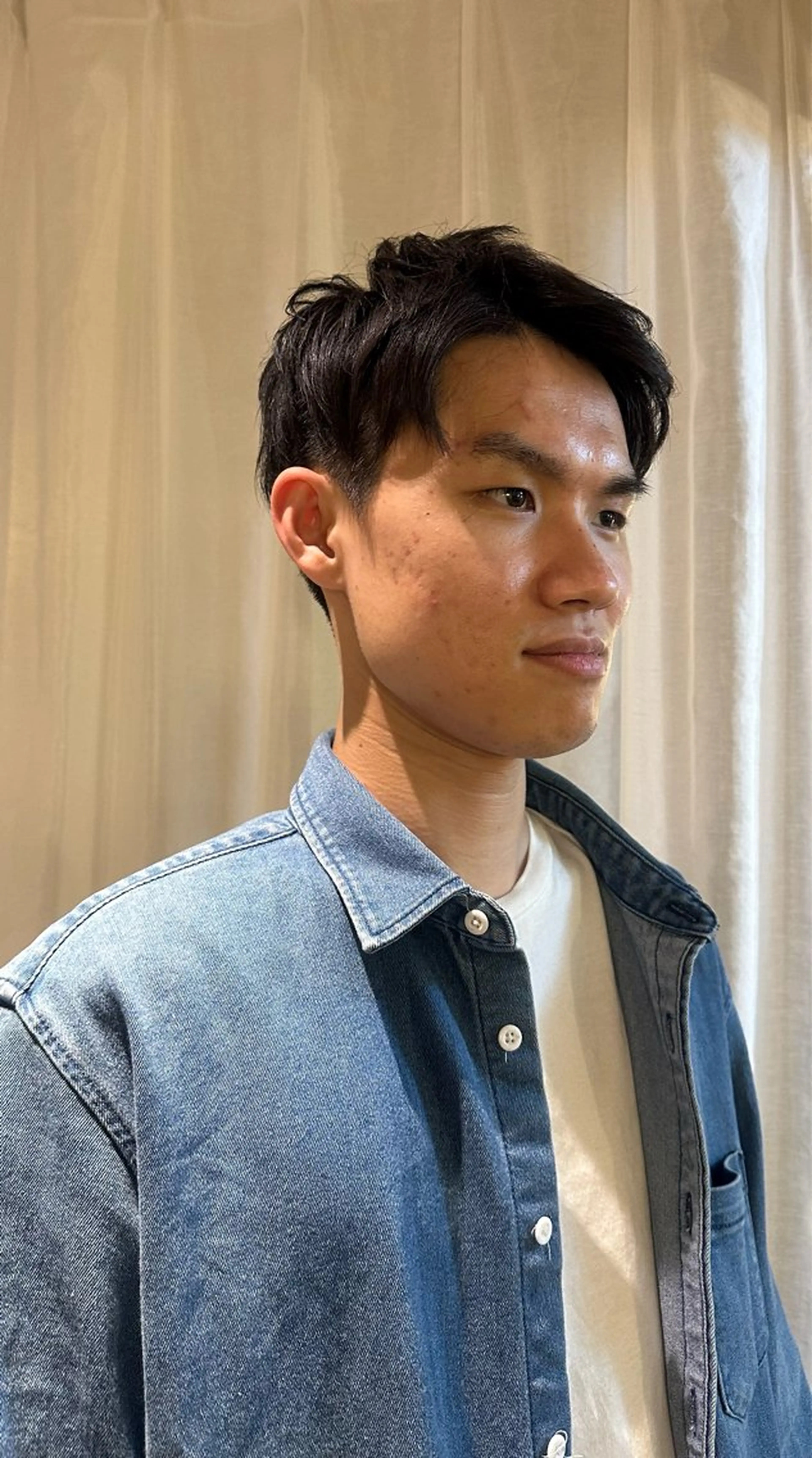 メンズ カット かつやま めいのヘアスタイル