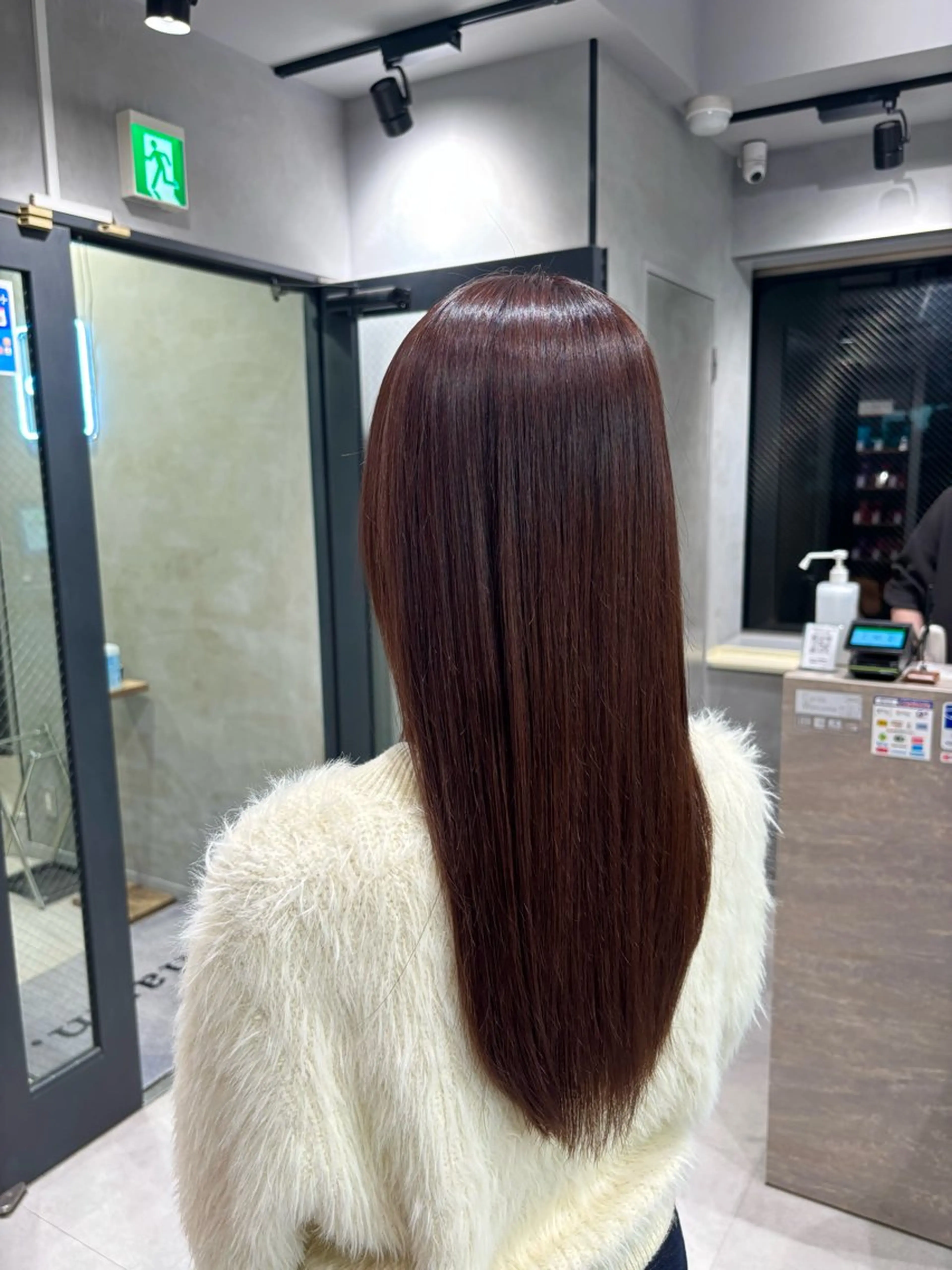 ロング カラー ブラウンカラー 似合わせカット ヘアカラー うる艶カラー✨️ 耳ツボ💠mamiのヘアスタイル
